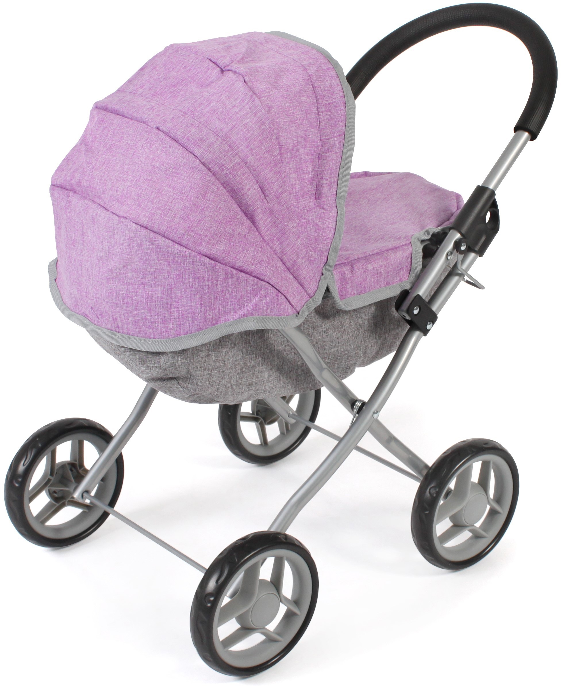 CHIC2000 Puppenwagen »Lilli, Melange lila«, zusammenklappbar