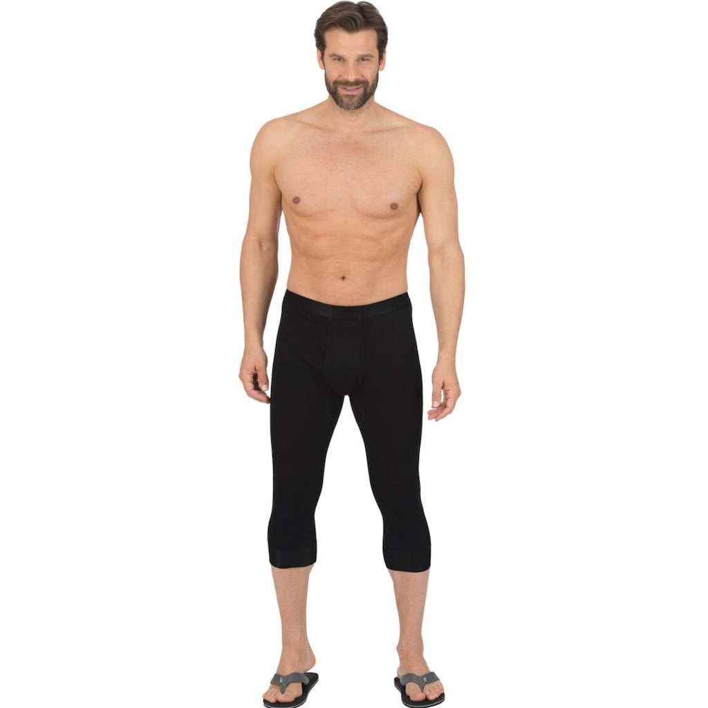 Trigema Lange Unterhose »TRIGEMA 3/4 Unterhose im Doppelpack«, (2 St.)