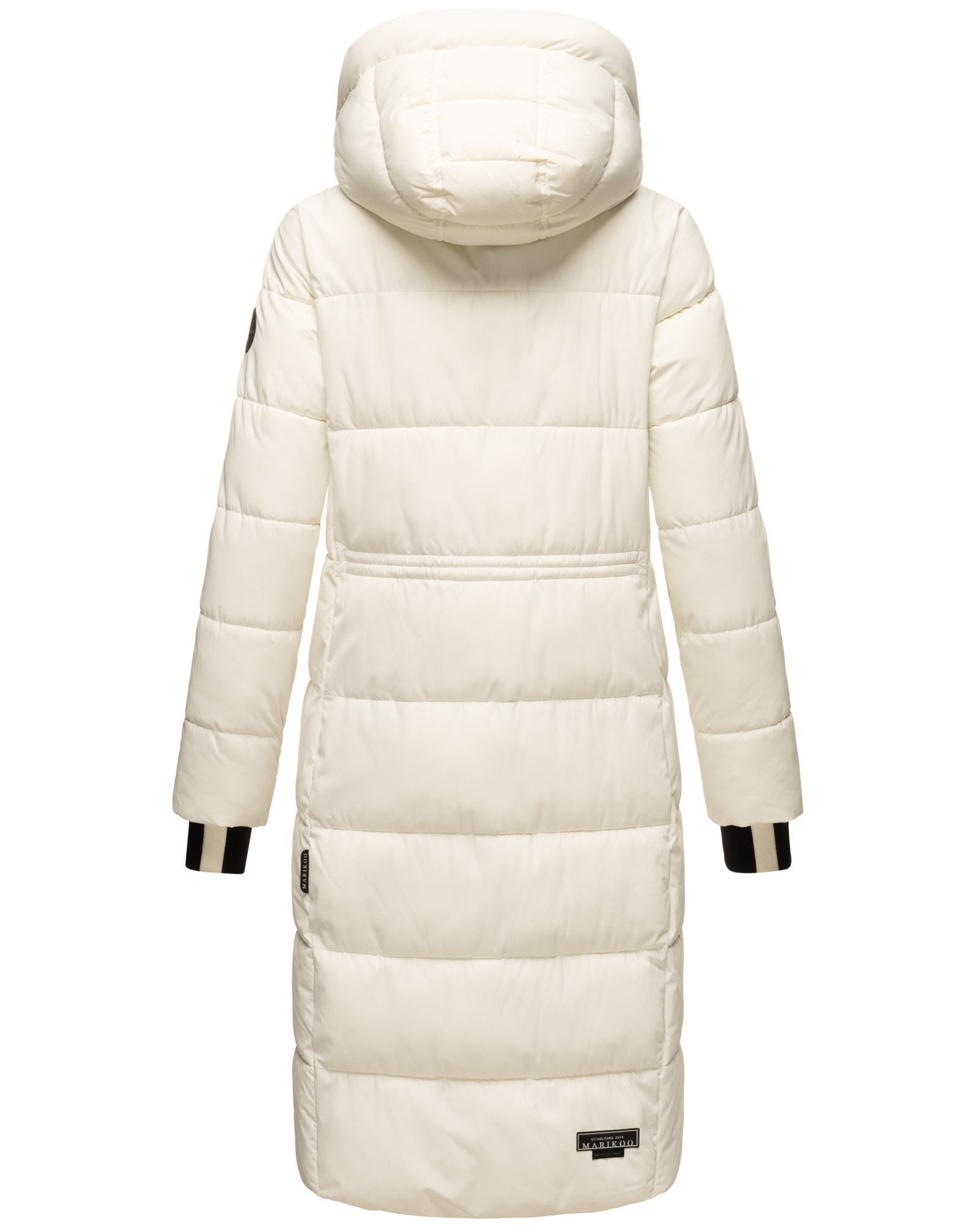 Marikoo Steppjacke »Zuraraa XVI«, langer Winter Mantel gesteppt