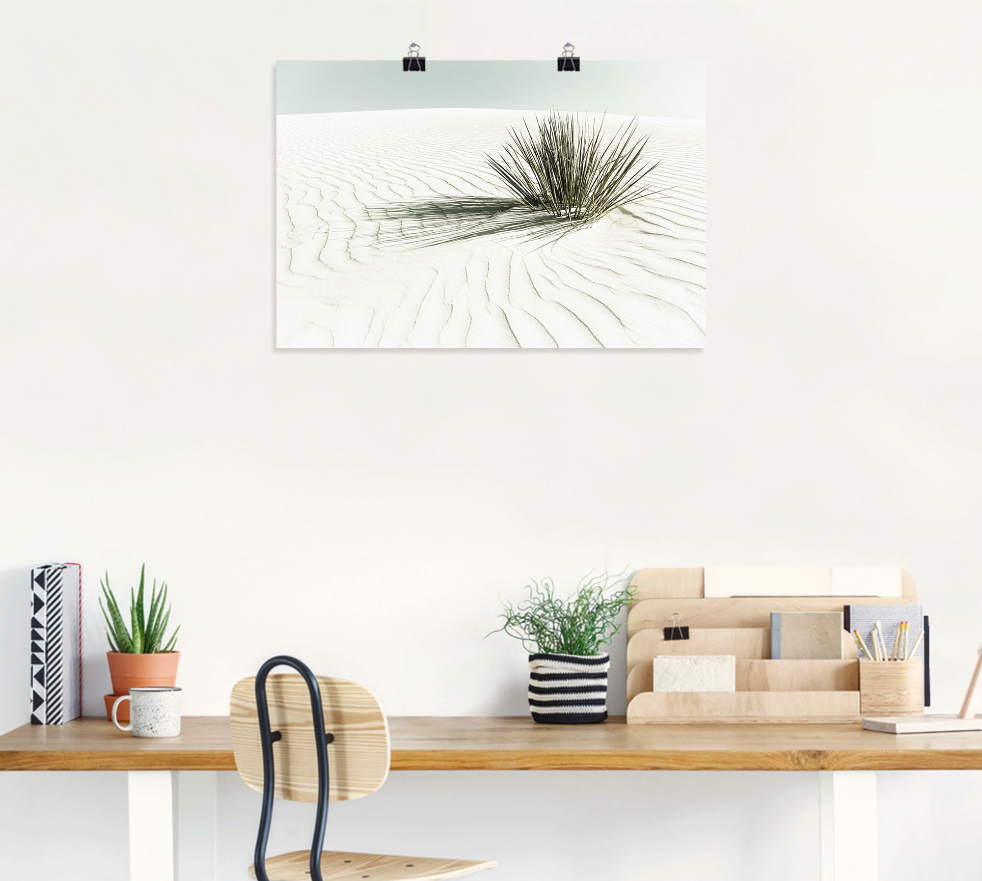 Artland Wandbild "Dünen, weißer Sand Vintage", Strandbilder, (1 St.), als A günstig online kaufen