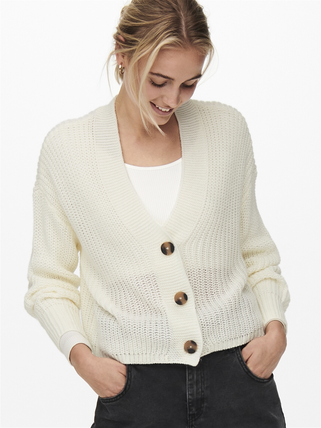 ONLY Strickjacke »ONLCAROL NICE L/S CARDIGAN KNT NOOS«