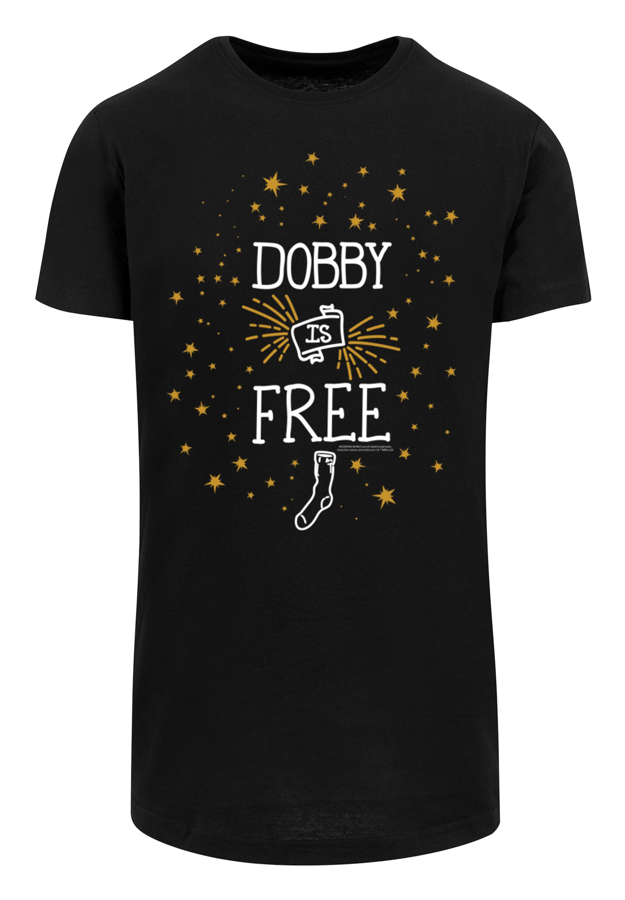 F4NT4STIC T-Shirt »Harry Potter Dobby Is Free«, Print