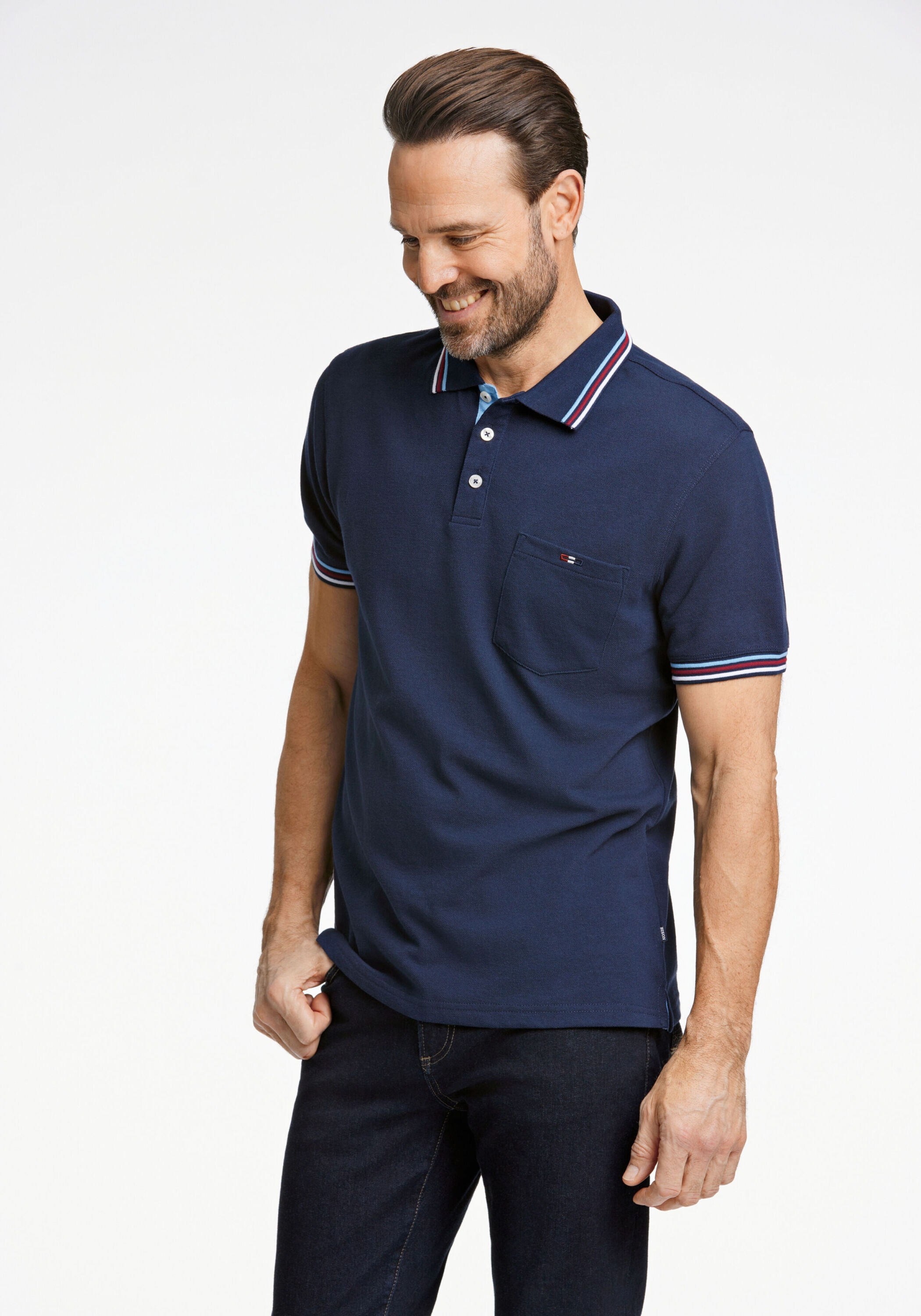 BISON "Poloshirt Comfort Fit"