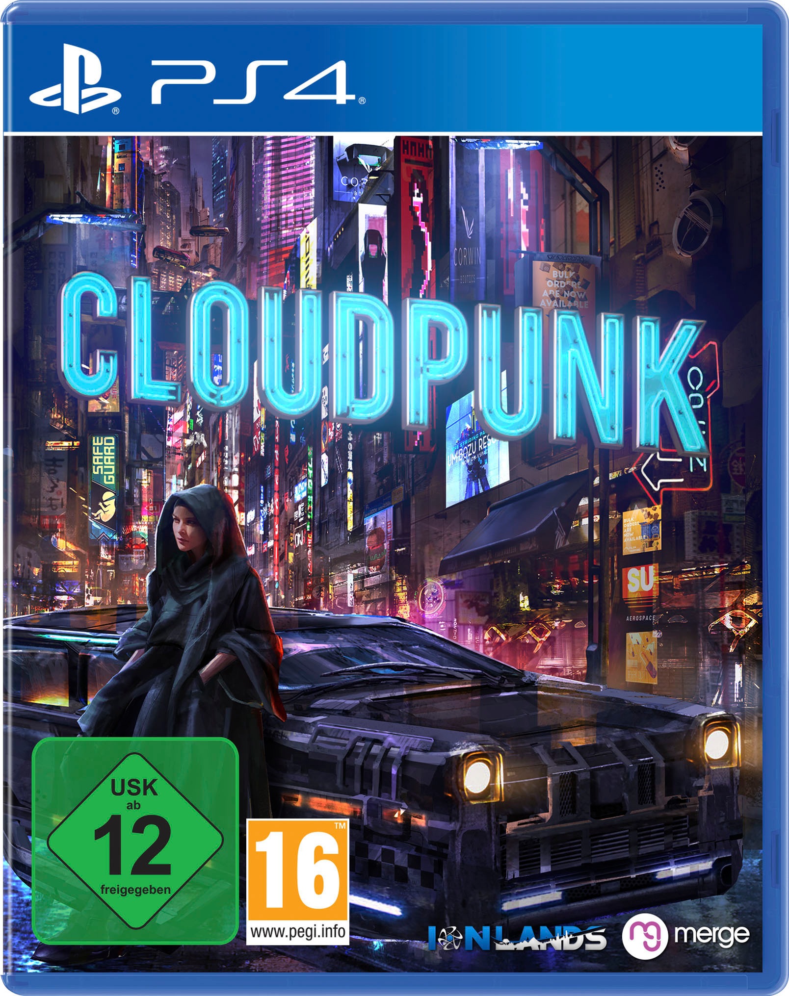 PlayStation 4 Spielesoftware »Cloudpunk«, PlayStation 4