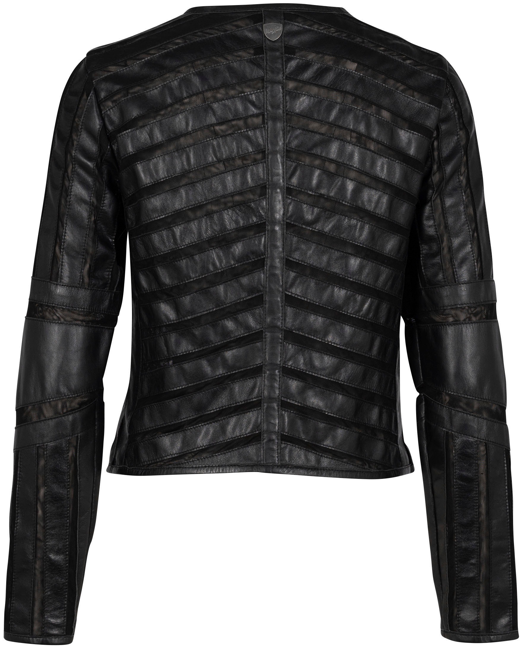 Mauritius "MWSuri" im Materialmix, Mesh-Einsätze günstig online kaufen