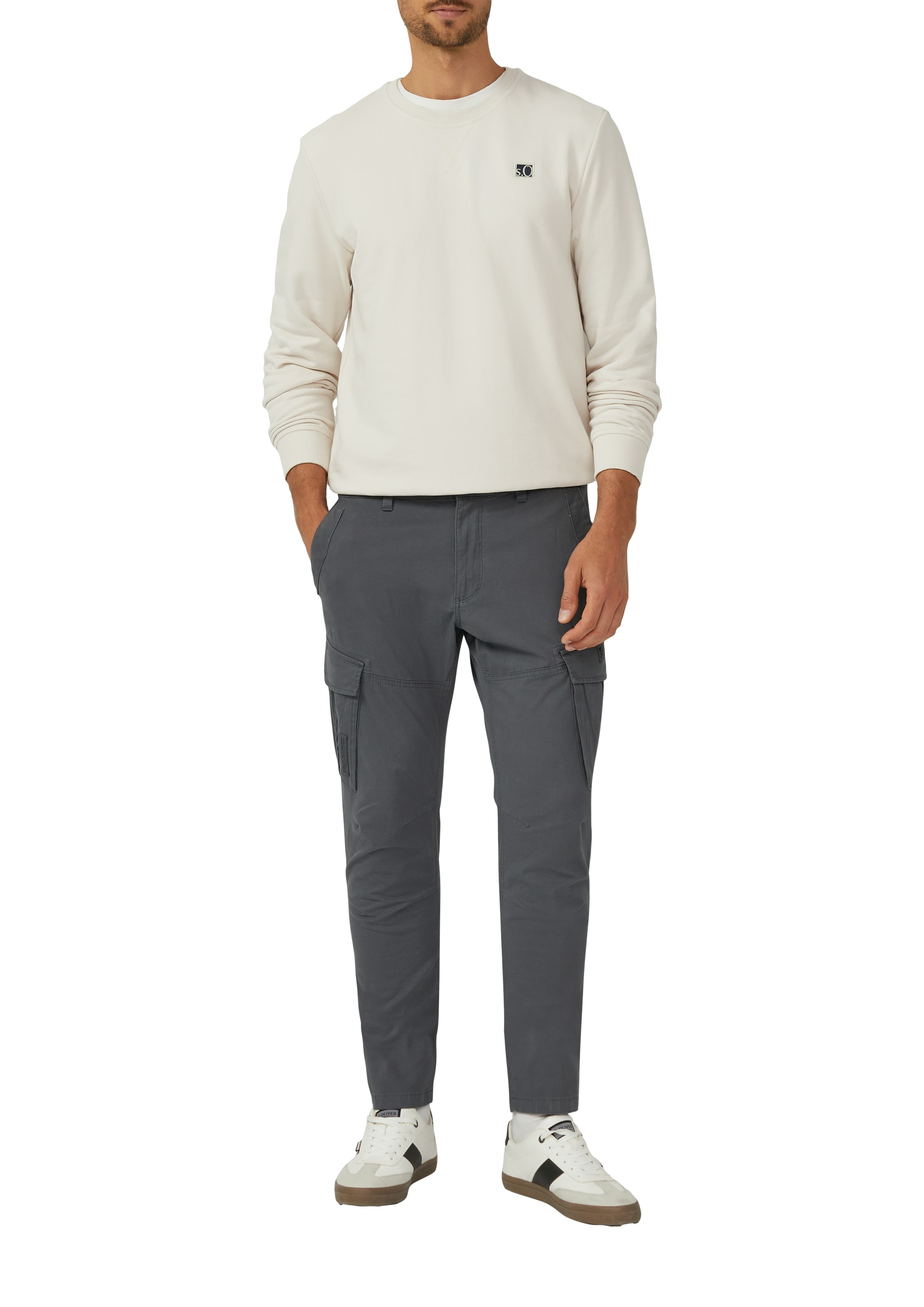 s.Oliver Cargohose, mit Stretch und Viskose günstig online kaufen