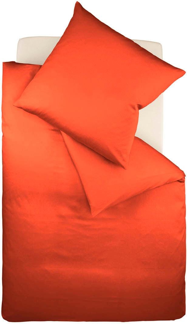 fleuresse Bettwäsche "Colours in 135x200, 155x220 oder 200x200 cm" 3 Stk. Bettwäsche aus 100% Baumwolle, uni, mit Reißverschluss
