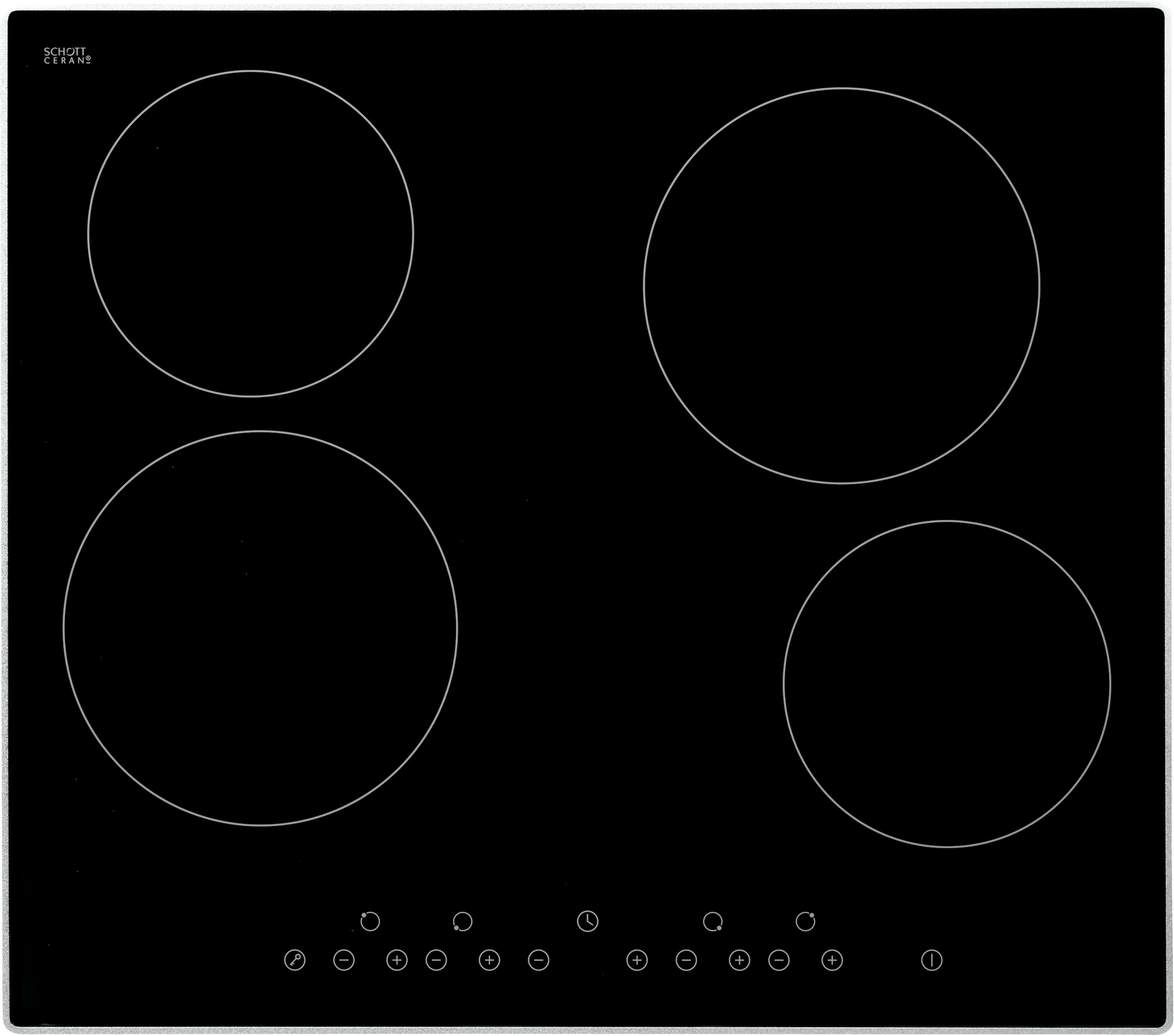 Hanseatic Elektro-Kochfeld von SCHOTT CERAN® »HHE64NBAF«, HHE64NBAF