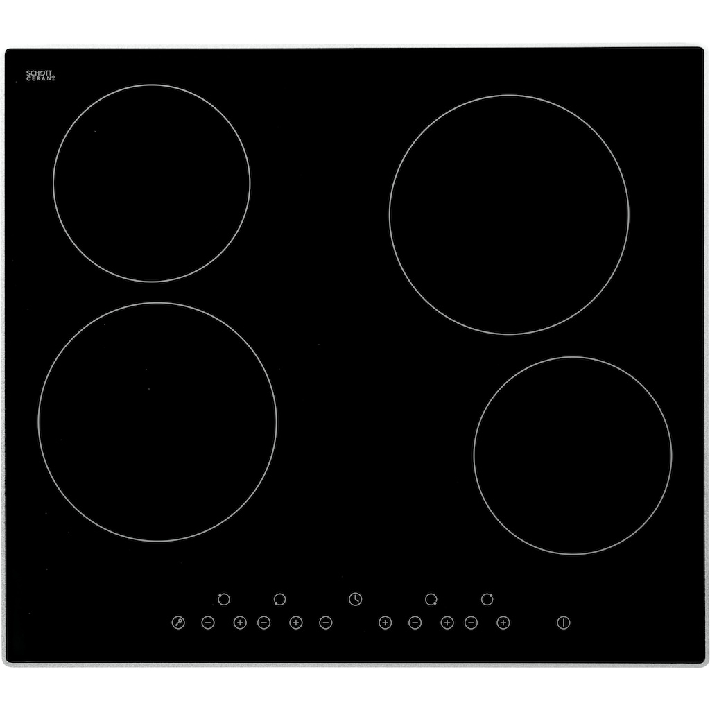 Hanseatic Elektro-Kochfeld von SCHOTT CERAN® »HHE64NBAF«, HHE64NBAF