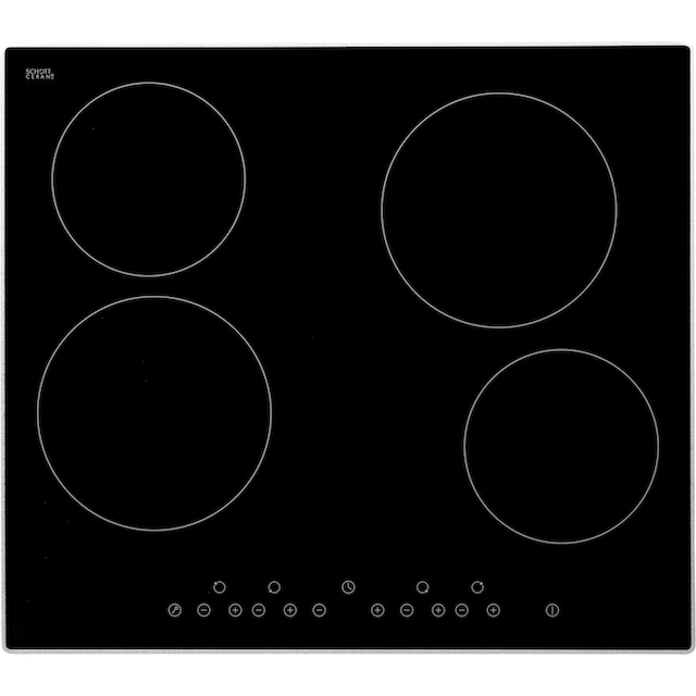 Hanseatic Elektro-Kochfeld von SCHOTT BAUR CERAN® HHE64NBAF »HHE64NBAF«, 