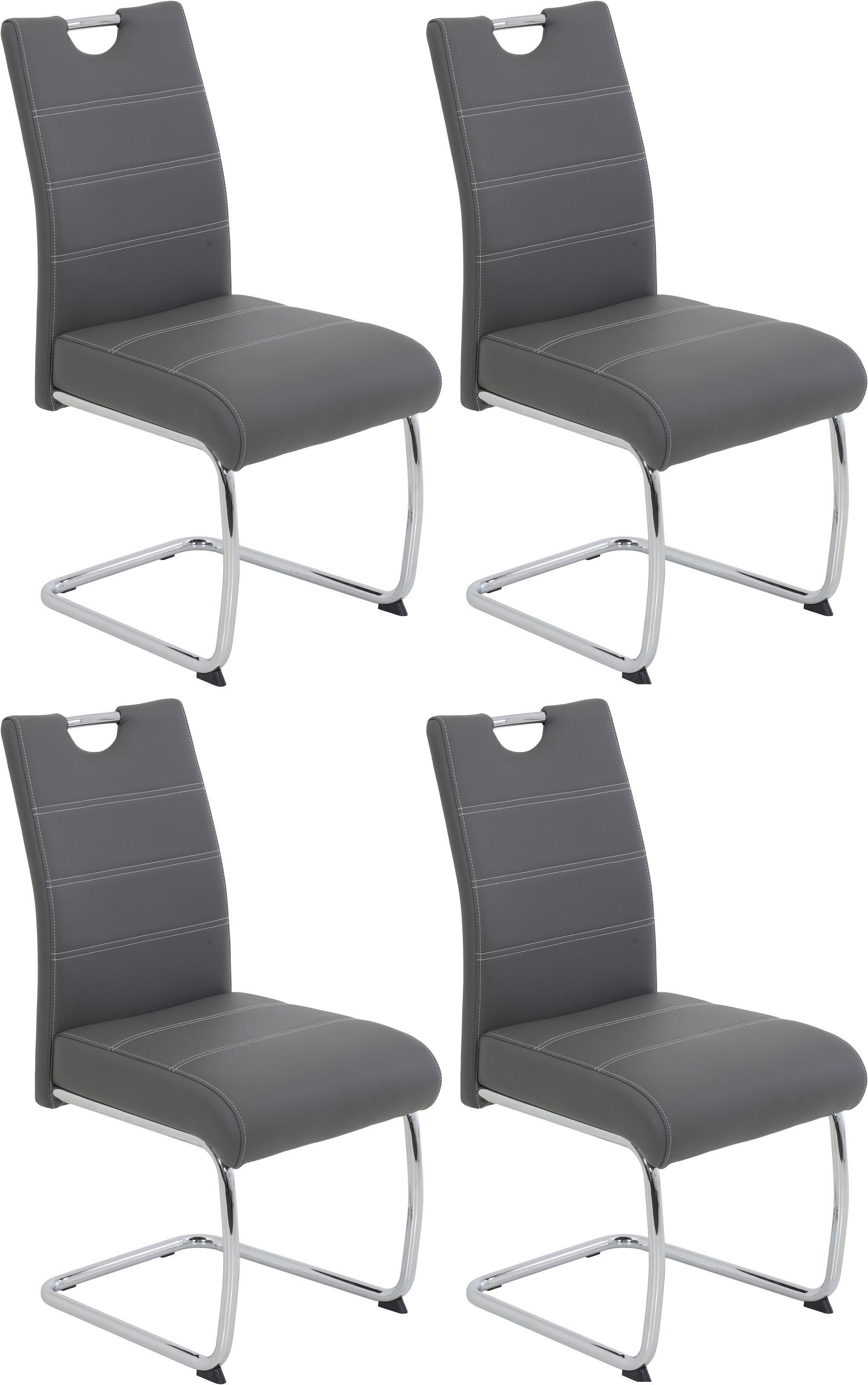 HELA Freischwinger "FLORA Freischwinger mit Griff, 140kg belastbar" (Set) 4 günstig online kaufen