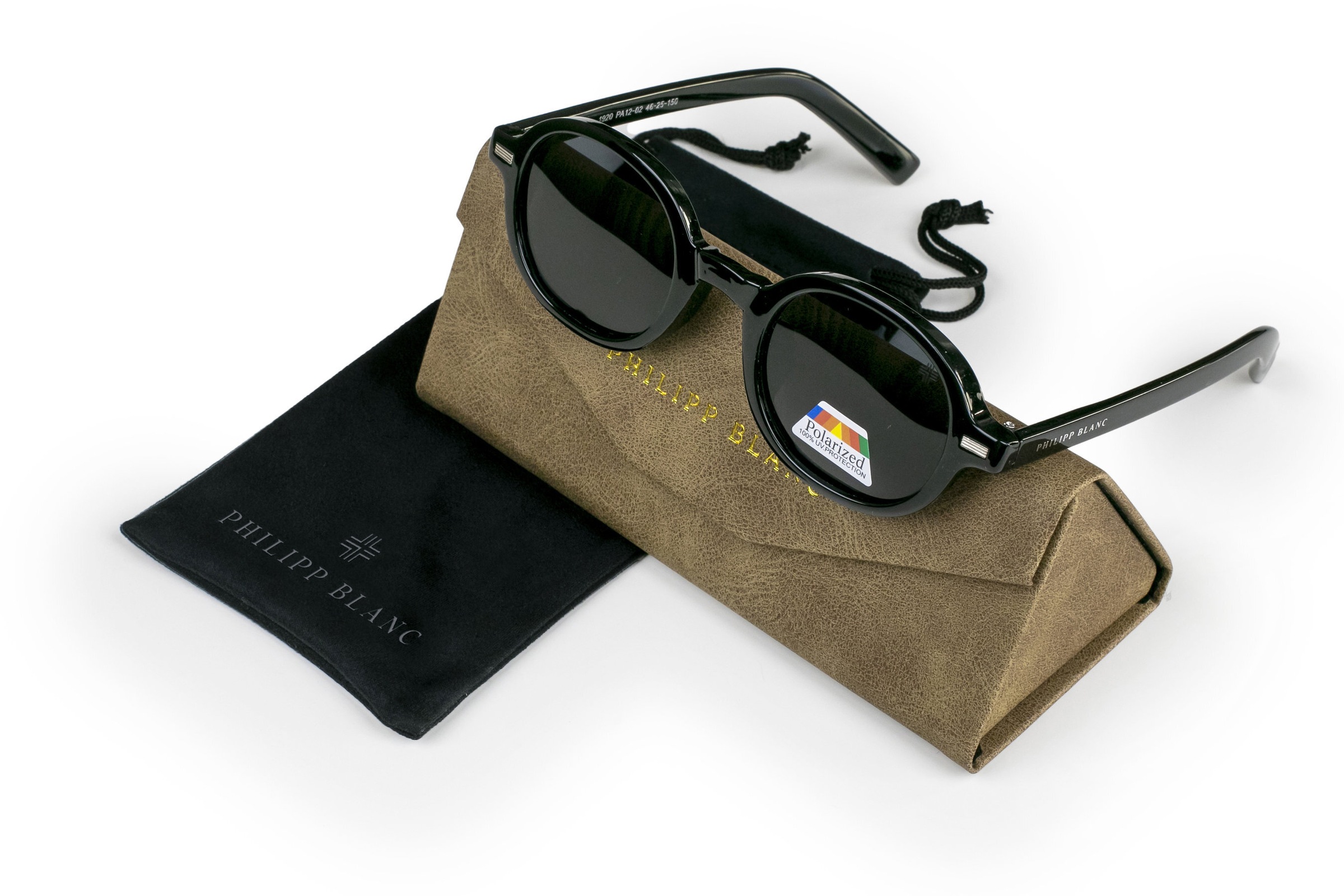 PHILIPP BLANC Sonnenbrille »PA12-02« Glass 0.74MM Polarized Lens UV400，CAT3.0