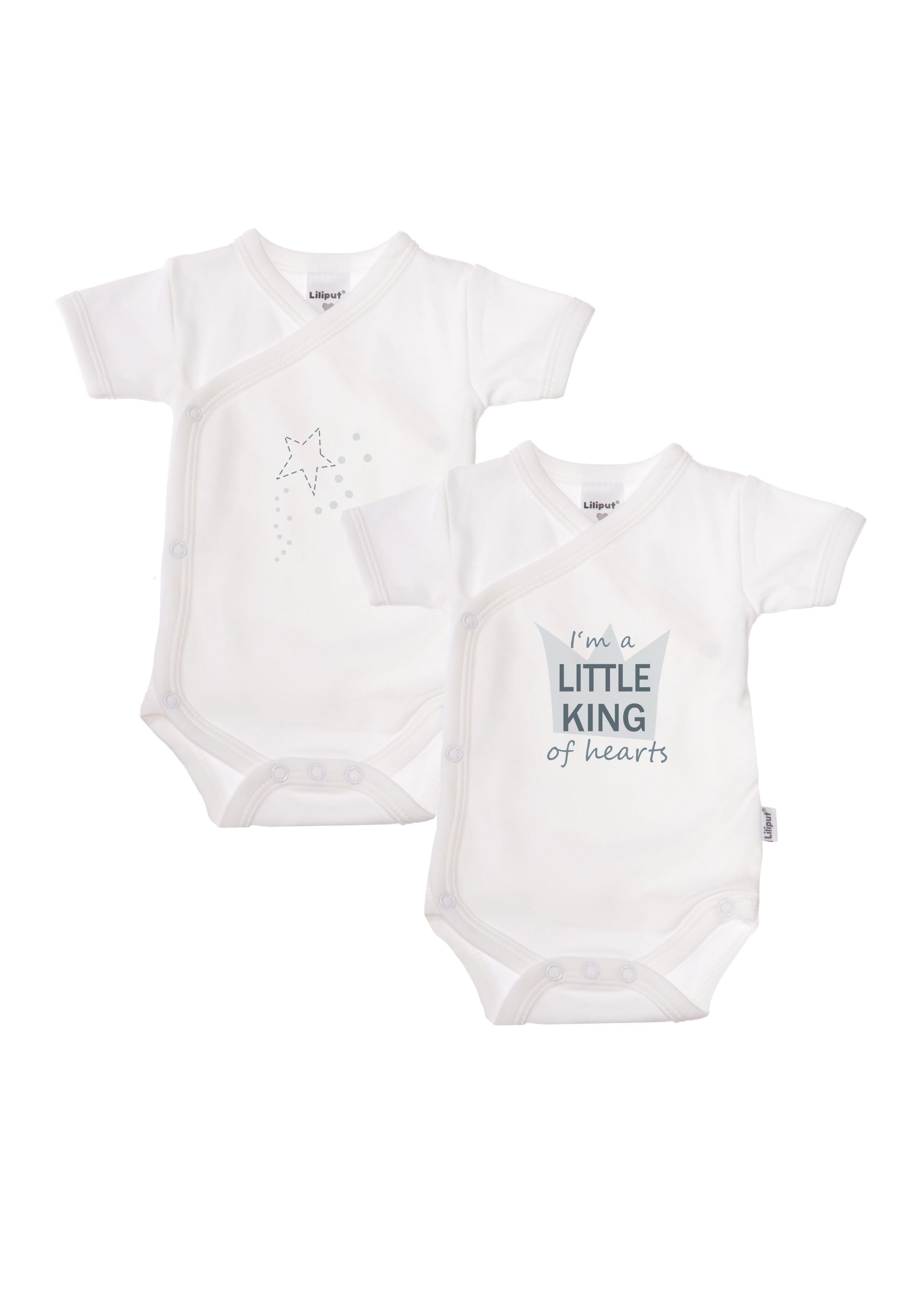 Liliput Body "Little King", mit praktischer Druckknopfleiste