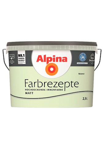 Alpina Wand- ir Deckenfarbe »Farbrezepte Bala...