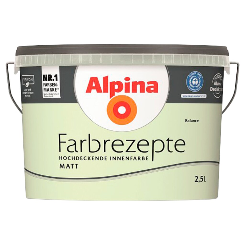 Alpina Wand- und Deckenfarbe »Farbrezepte Balance«