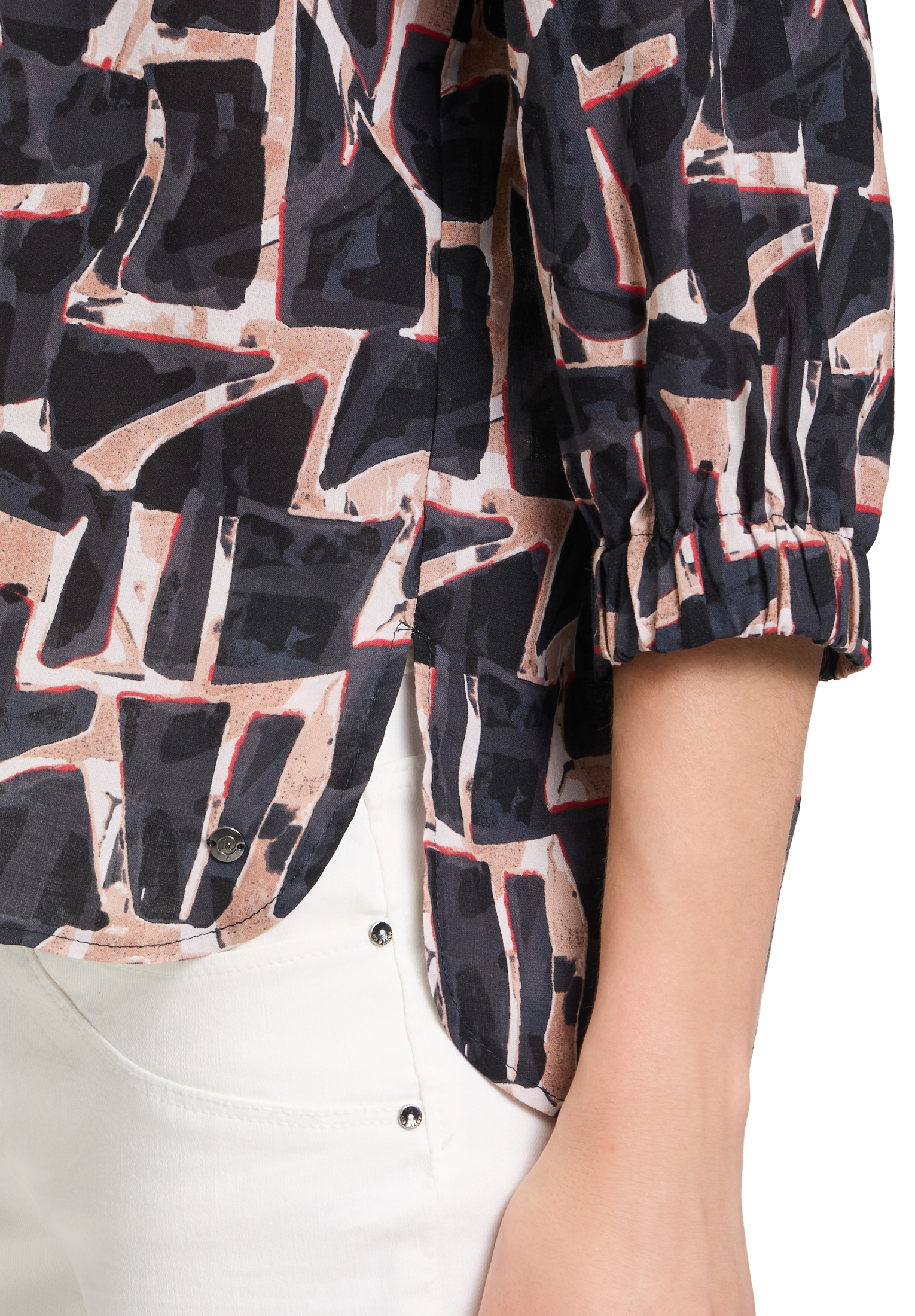 Betty&Co Schlupfbluse »Betty & Co Damen Schlupfbluse mit Print«