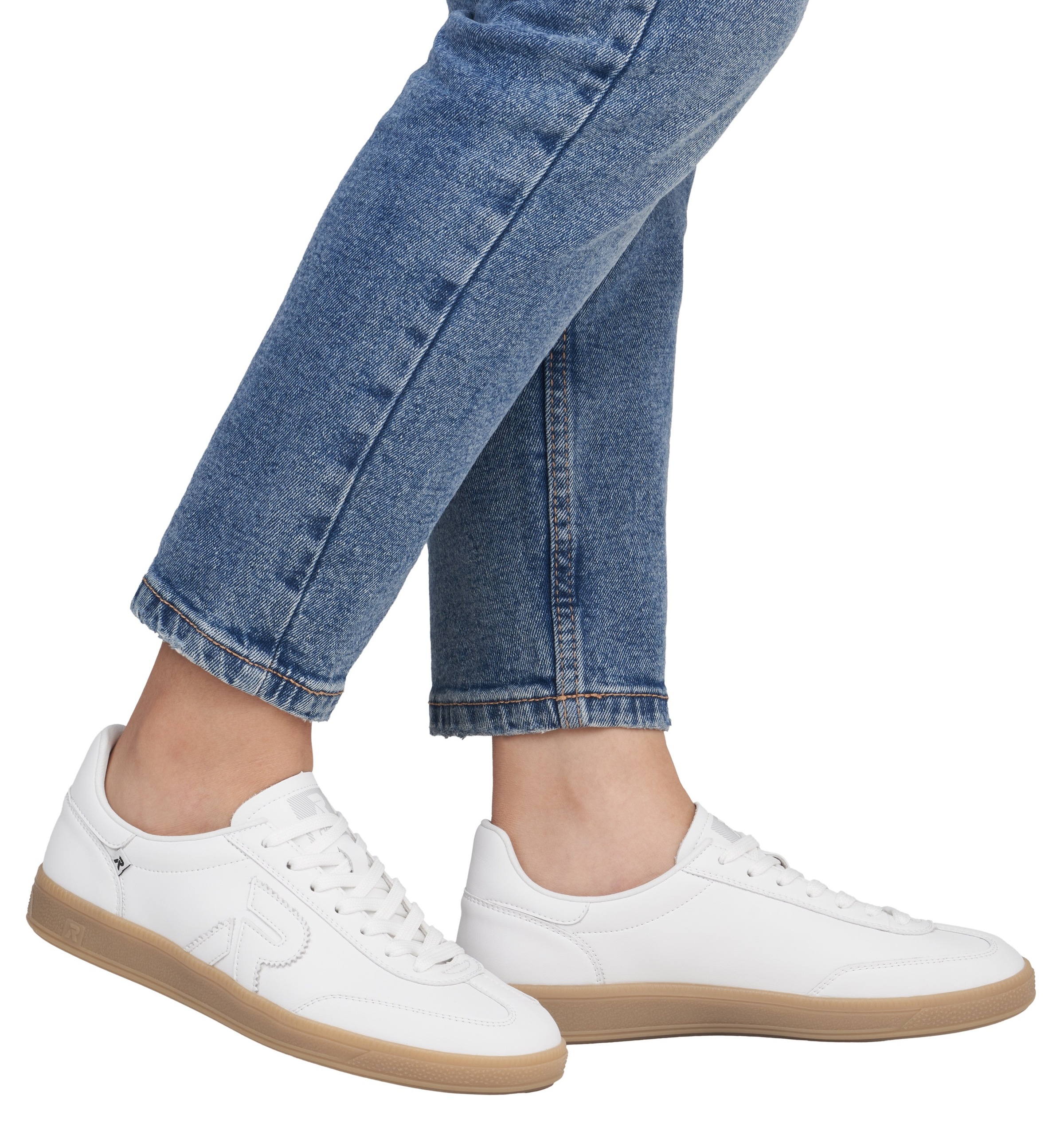 RIEKER Sport Sneaker "San Diego", Retro-Sneaker, Freizeitschuh, Halbschuh m günstig online kaufen