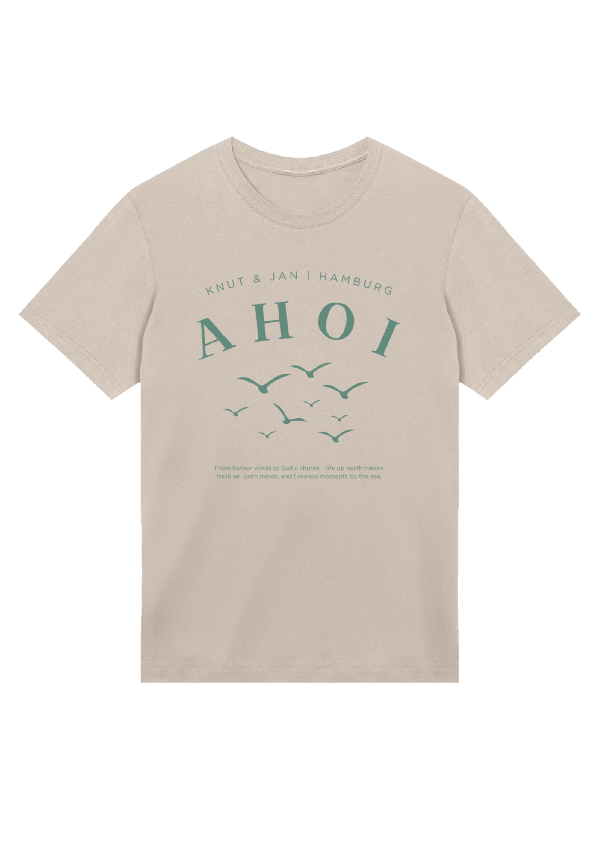 F4NT4STIC T-Shirt "Ahoi Möwe Knut und Jan", Osteee Kollektion, Urlaub, Ahoi günstig online kaufen