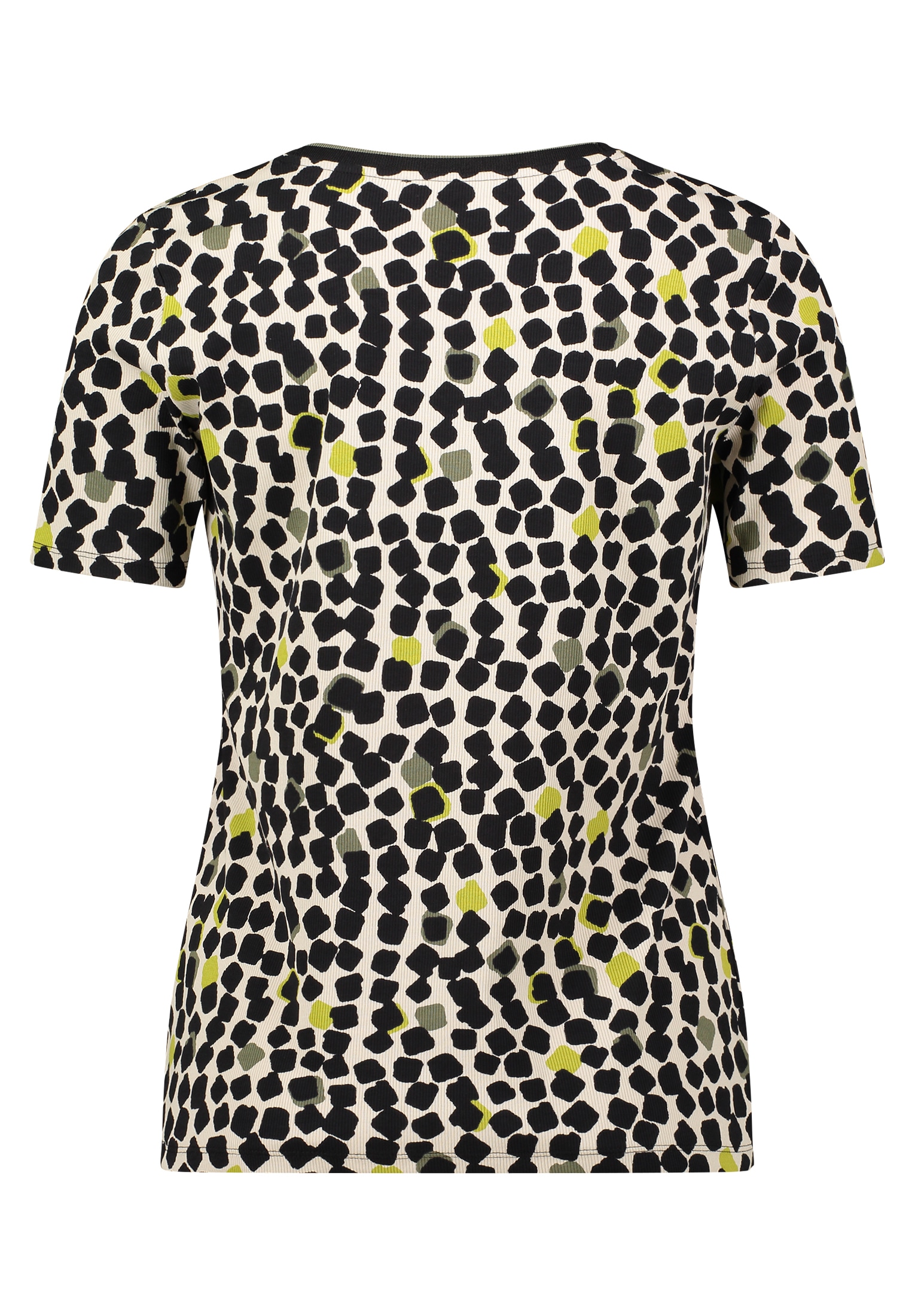 Betty Barclay Kurzarmshirt »Betty Barclay Basic Shirt mit Print«, (1 tlg.), Rippbündchen