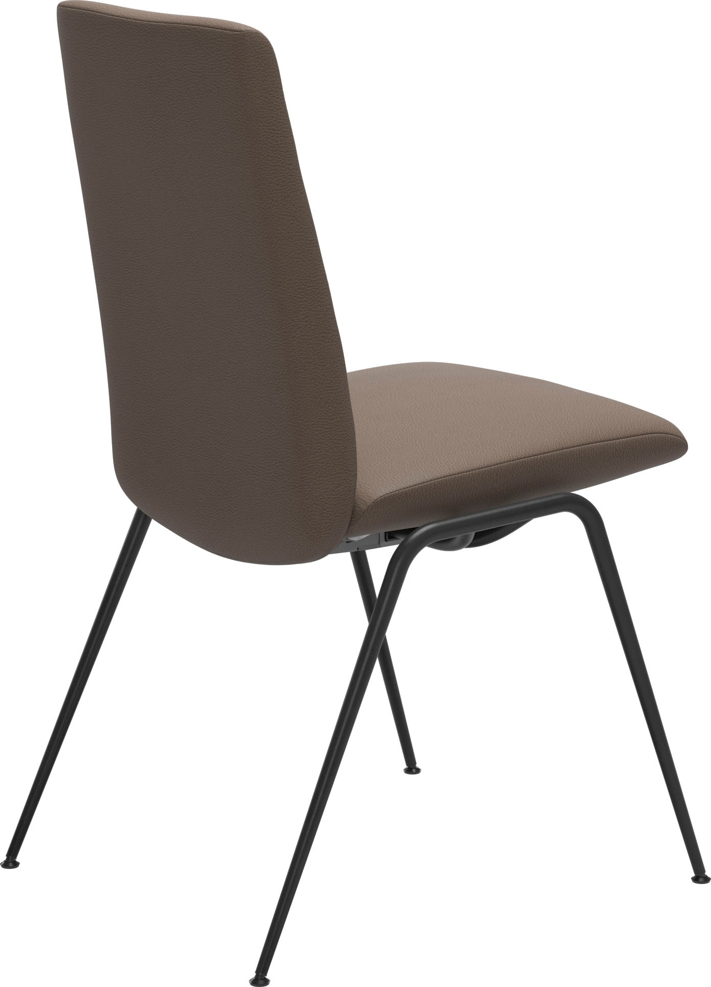 Stressless® Polsterstuhl »Laurel«, Leder BATICK, Low Back, Größe M, mit Beinen aus Stahl in Schwarz matt