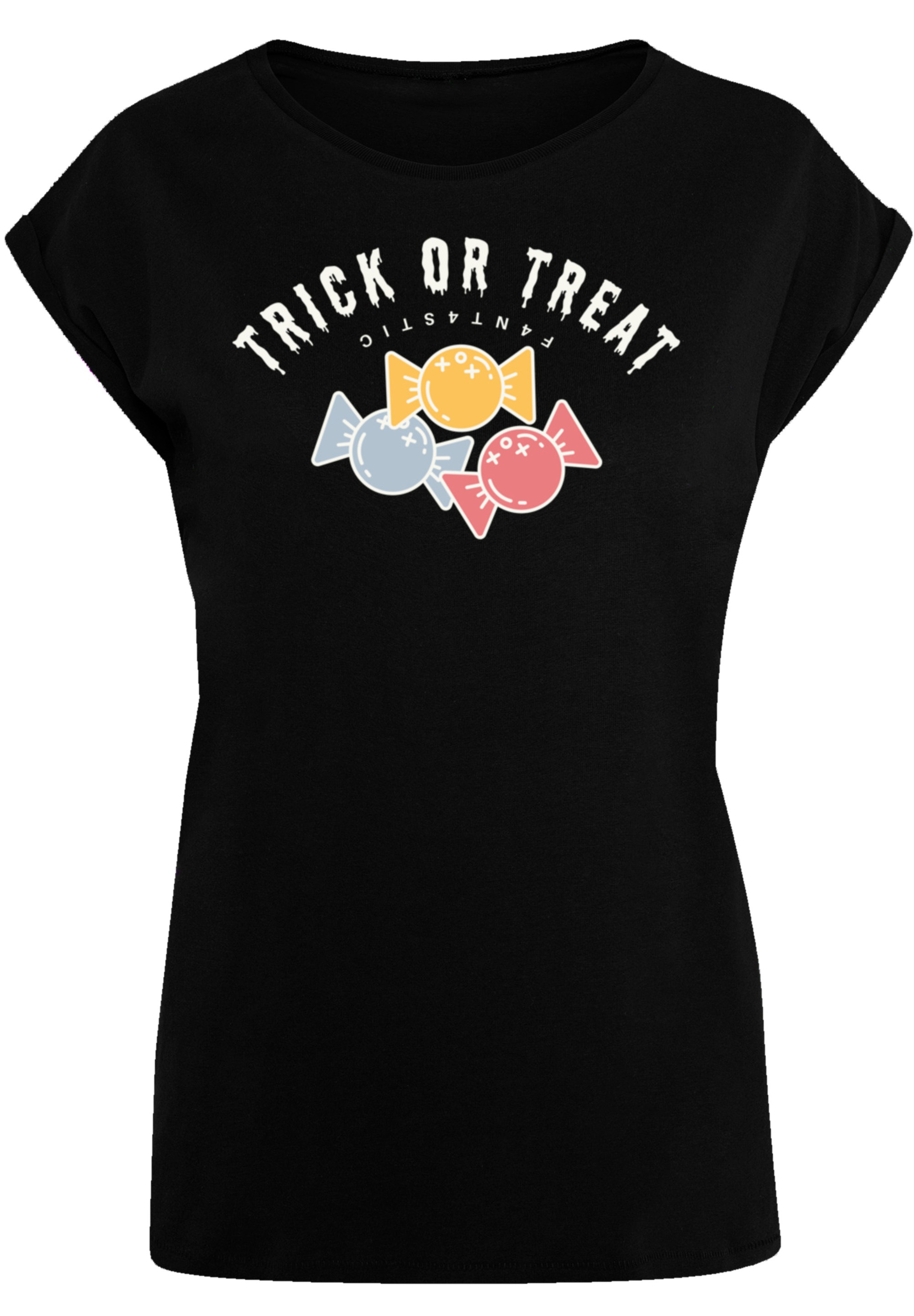 F4NT4STIC T-Shirt »Trick Or Treat Halloween« Print