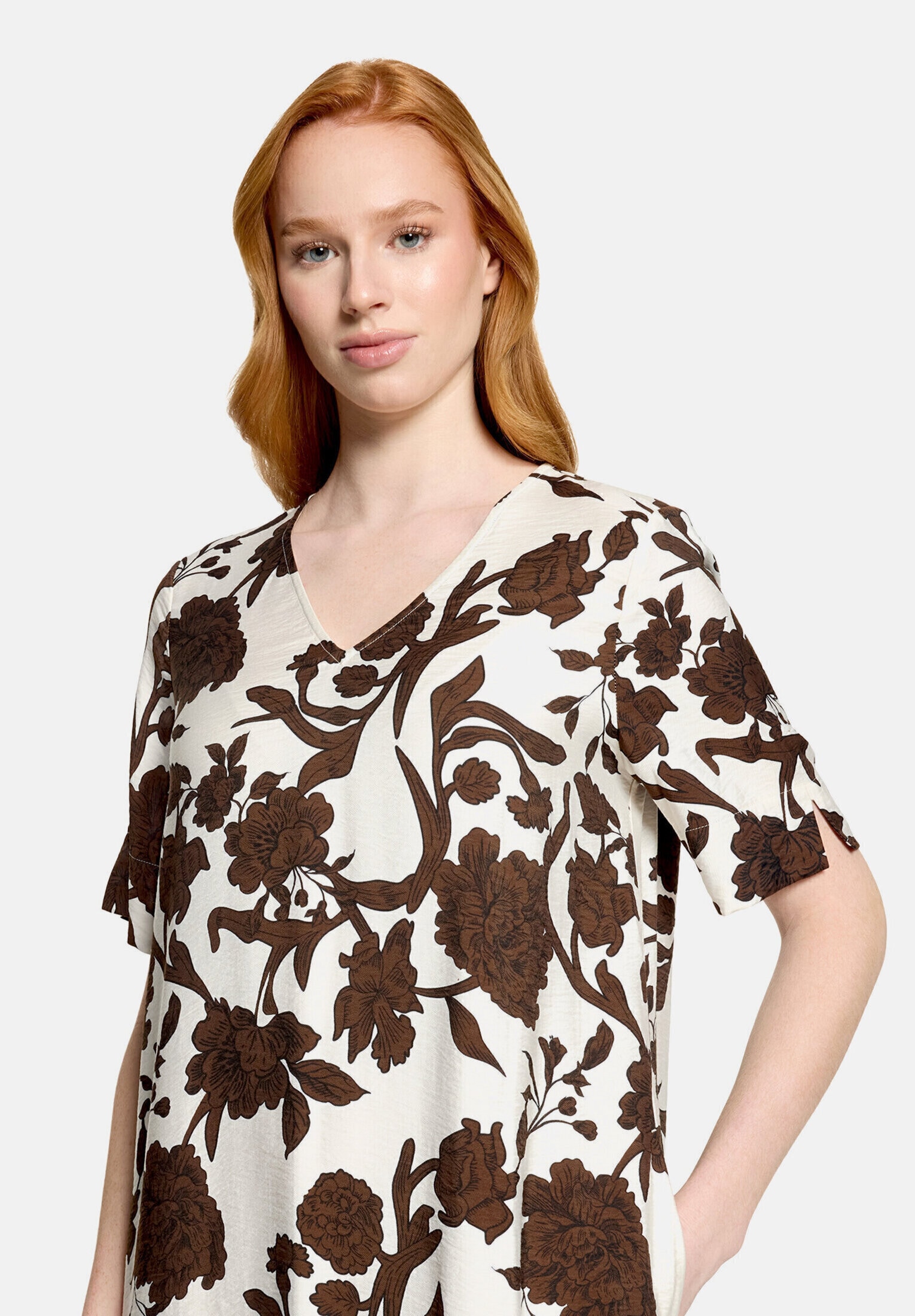 Cartoon Midikleid »Damen mit Volant« Ohne Tasche