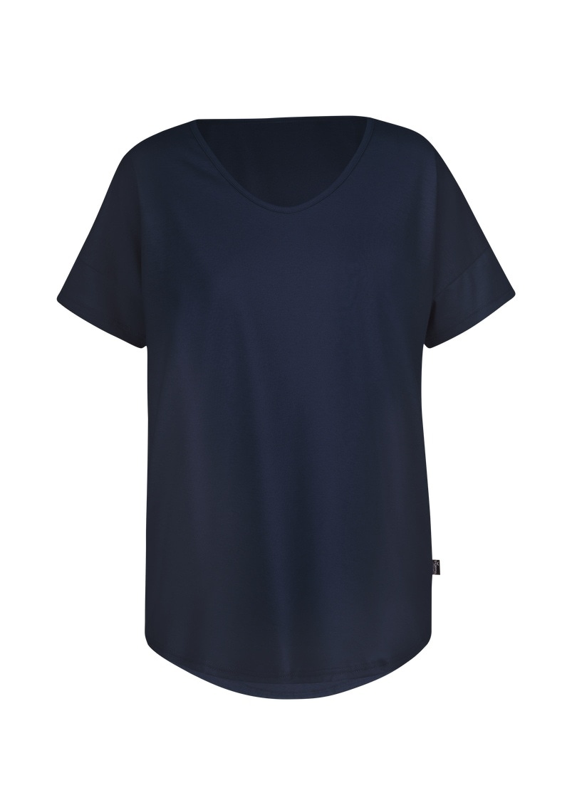 Trigema T-Shirt »TRIGEMA Oversize T-Shirt mit V-Ausschnitt« für kaufen |  BAUR