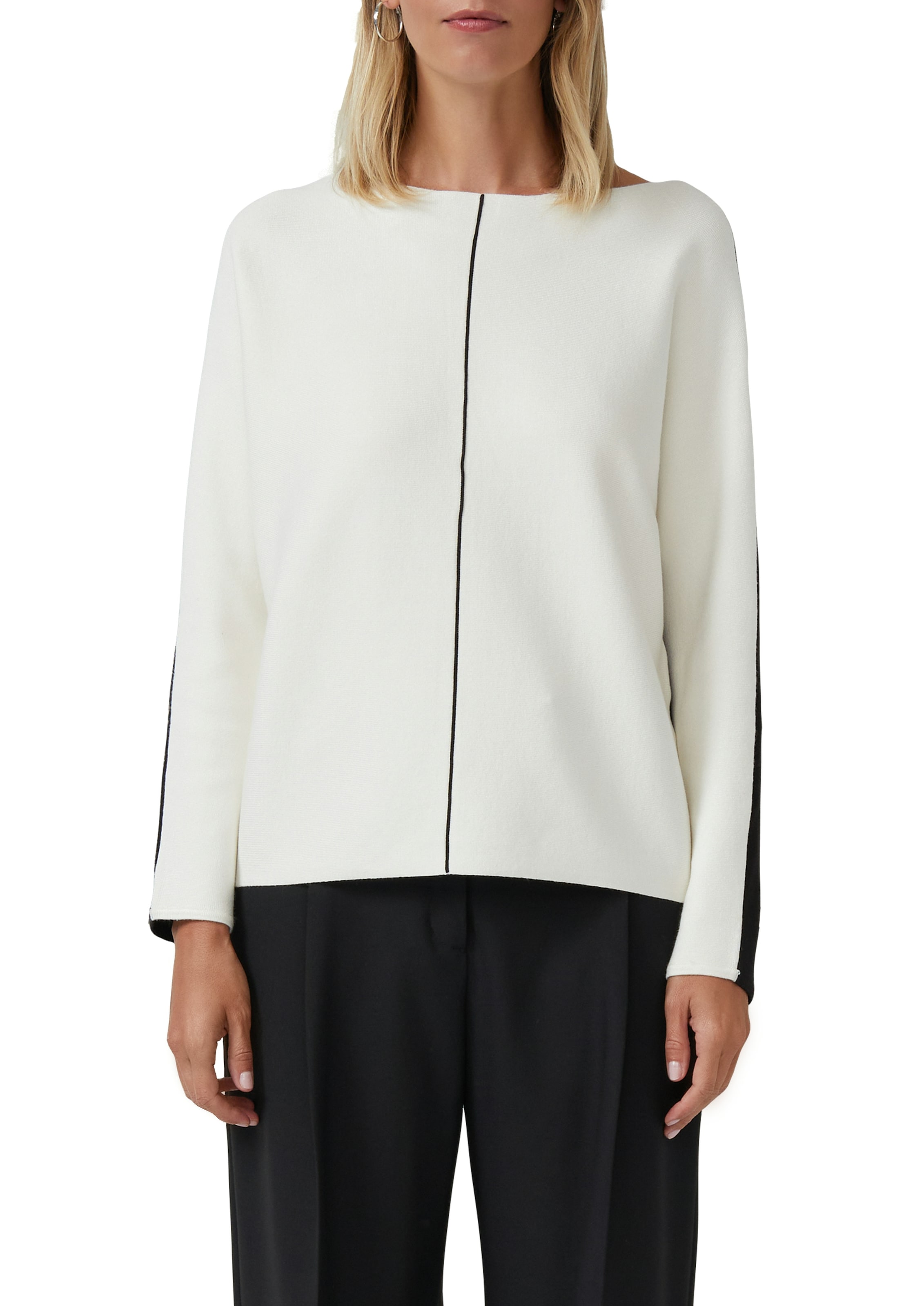 s.Oliver BLACK LABEL Strickpullover, mit Colour-Blocking günstig online kaufen