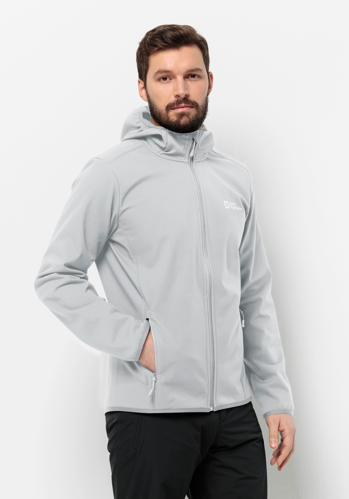 Jack Wolfskin Softshelljacke "BORNBERG HOODY M", mit Kapuze