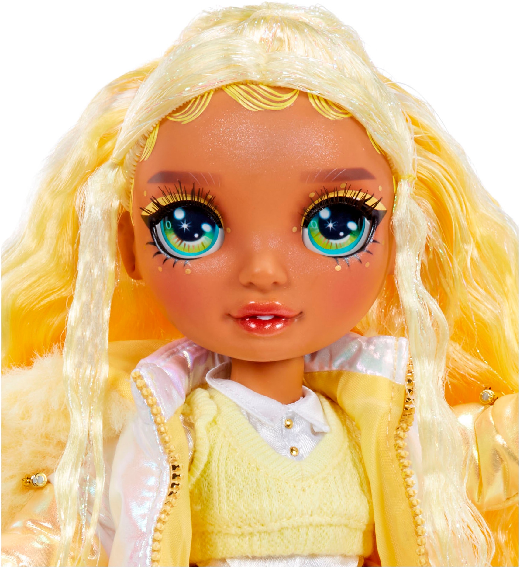 RAINBOW HIGH Anziehpuppe »Winter Wonderland Doll - Sunny (Yellow)«