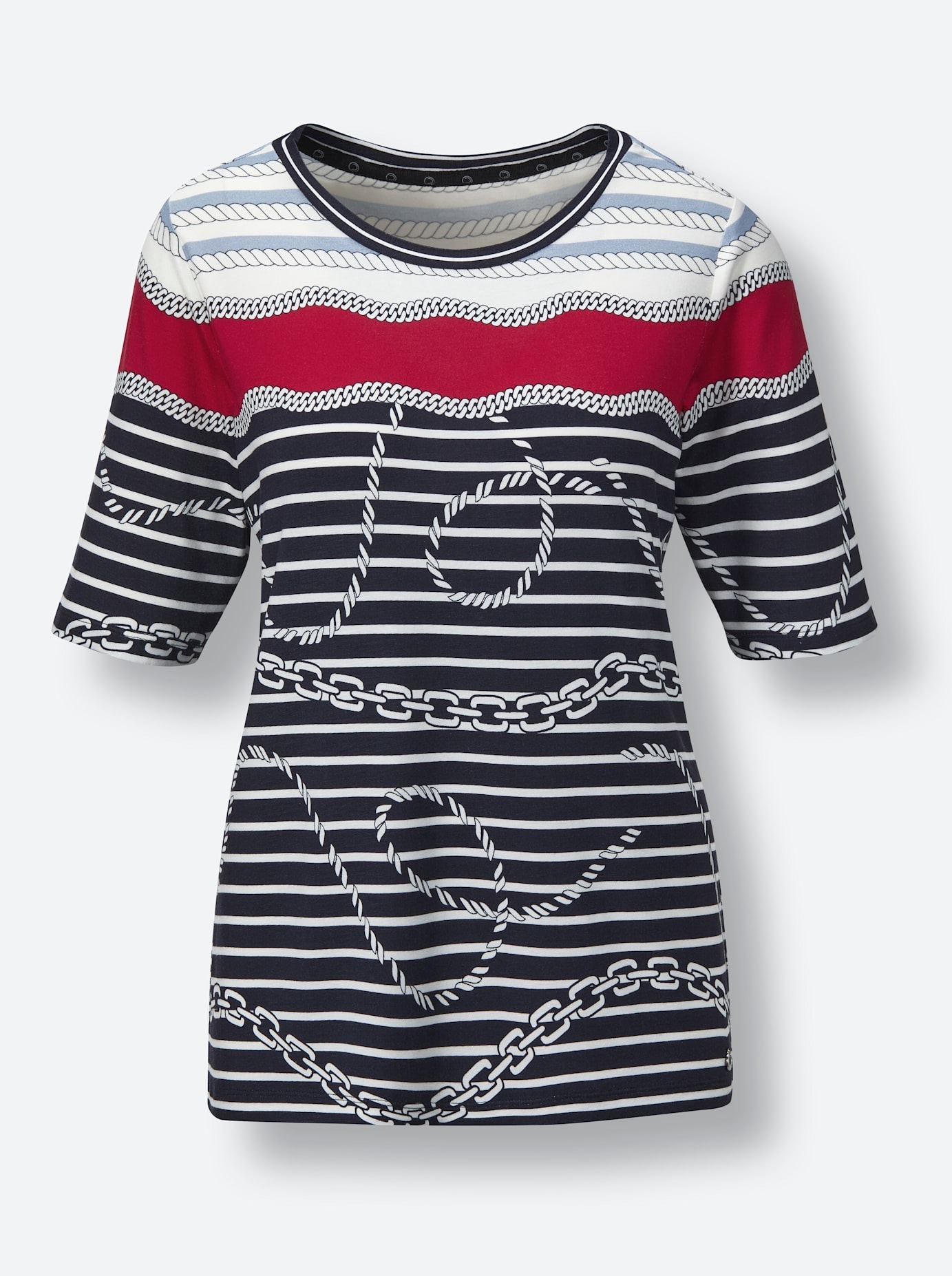 CREATION L PREMIUM T-Shirt »Modal-Shirt«, (1 tlg.)