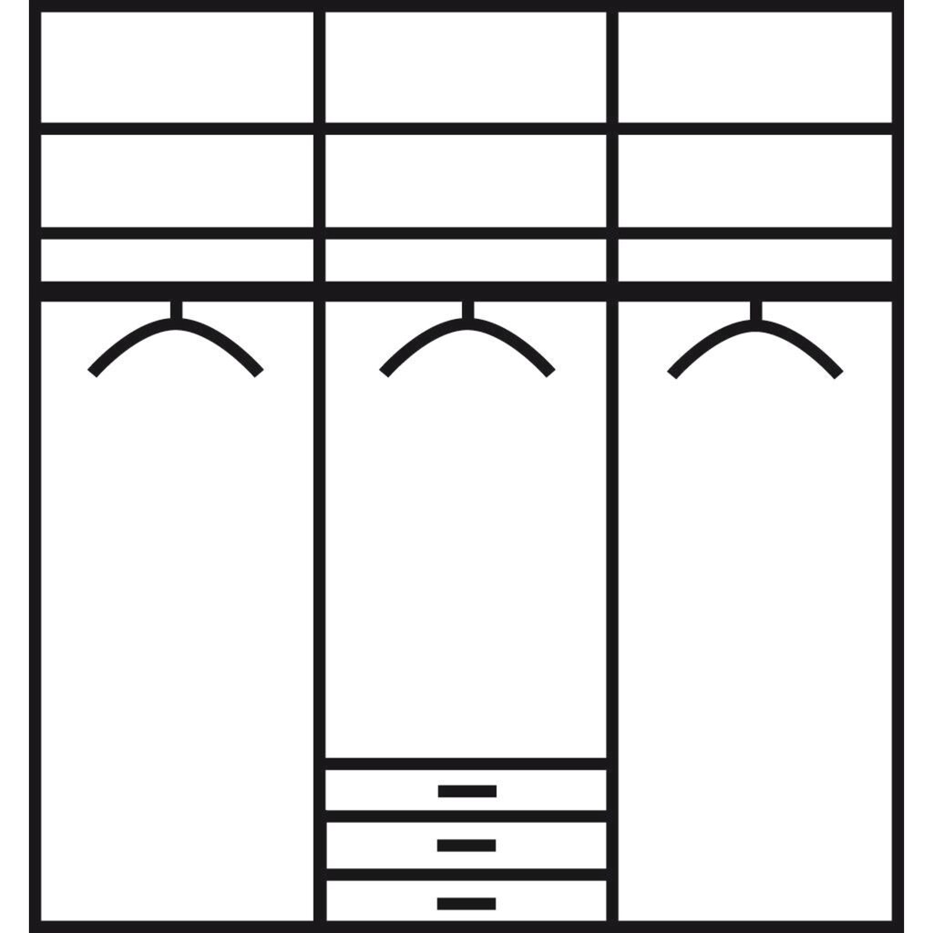 rauch Drehtürenschrank »Sitara«