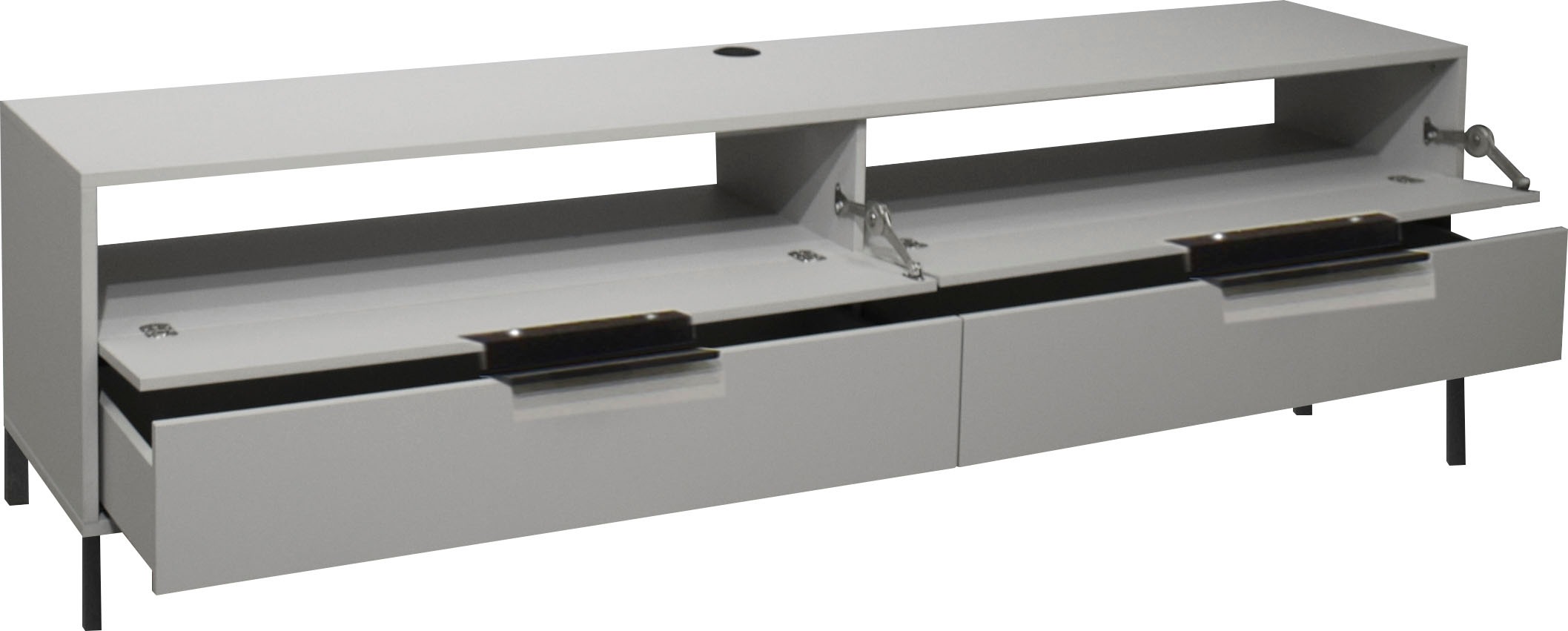 Mäusbacher Lowboard "Bonnie TOPSELLER", Lowboard mit Quadratgestell günstig online kaufen