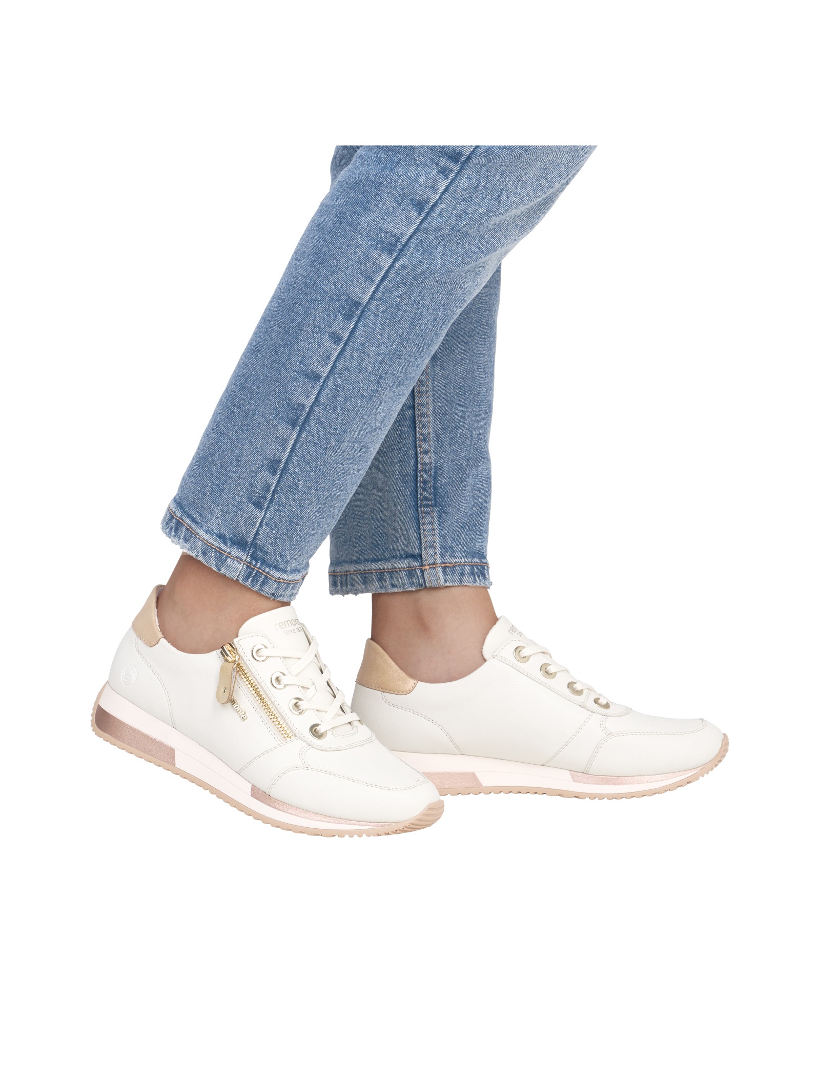Remonte Sneaker Leather White Size 38 2