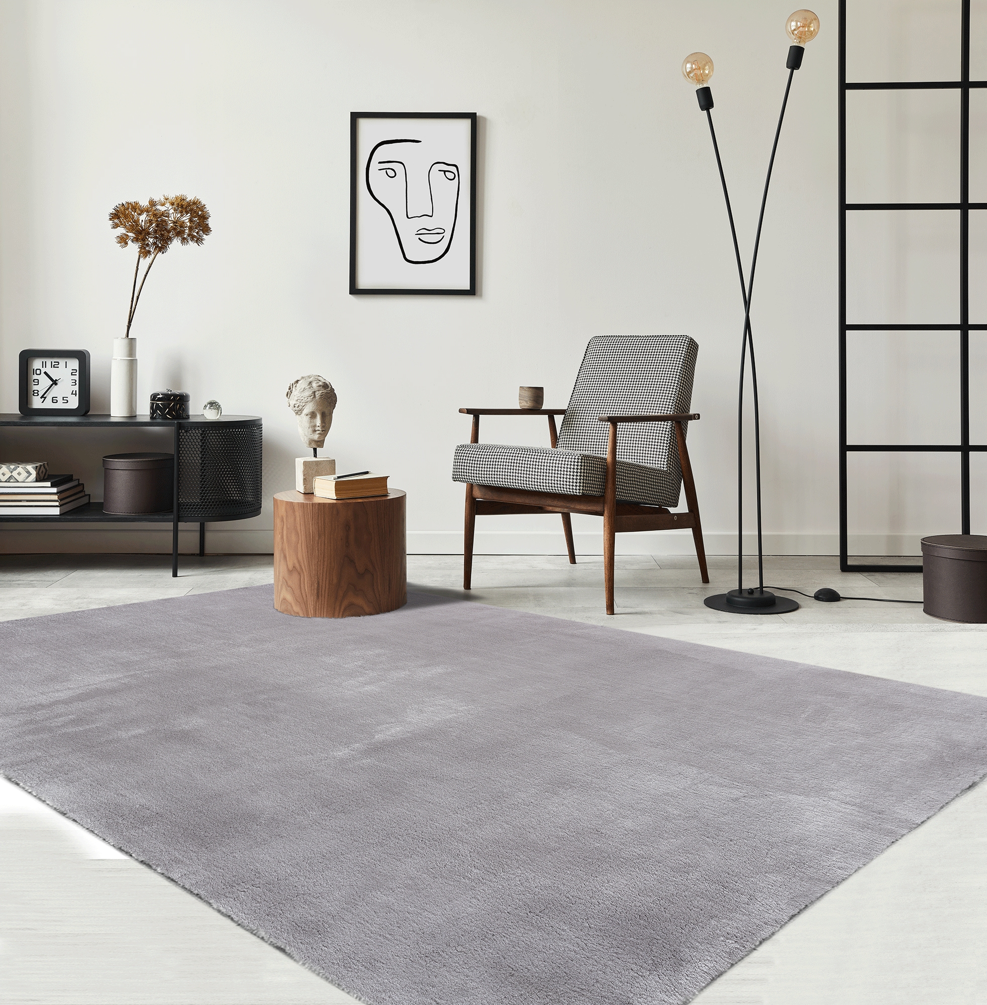 the carpet Teppich "Relax" rechteckig 16 mm Höhe waschbarer Wohnzimmer Tepp günstig online kaufen