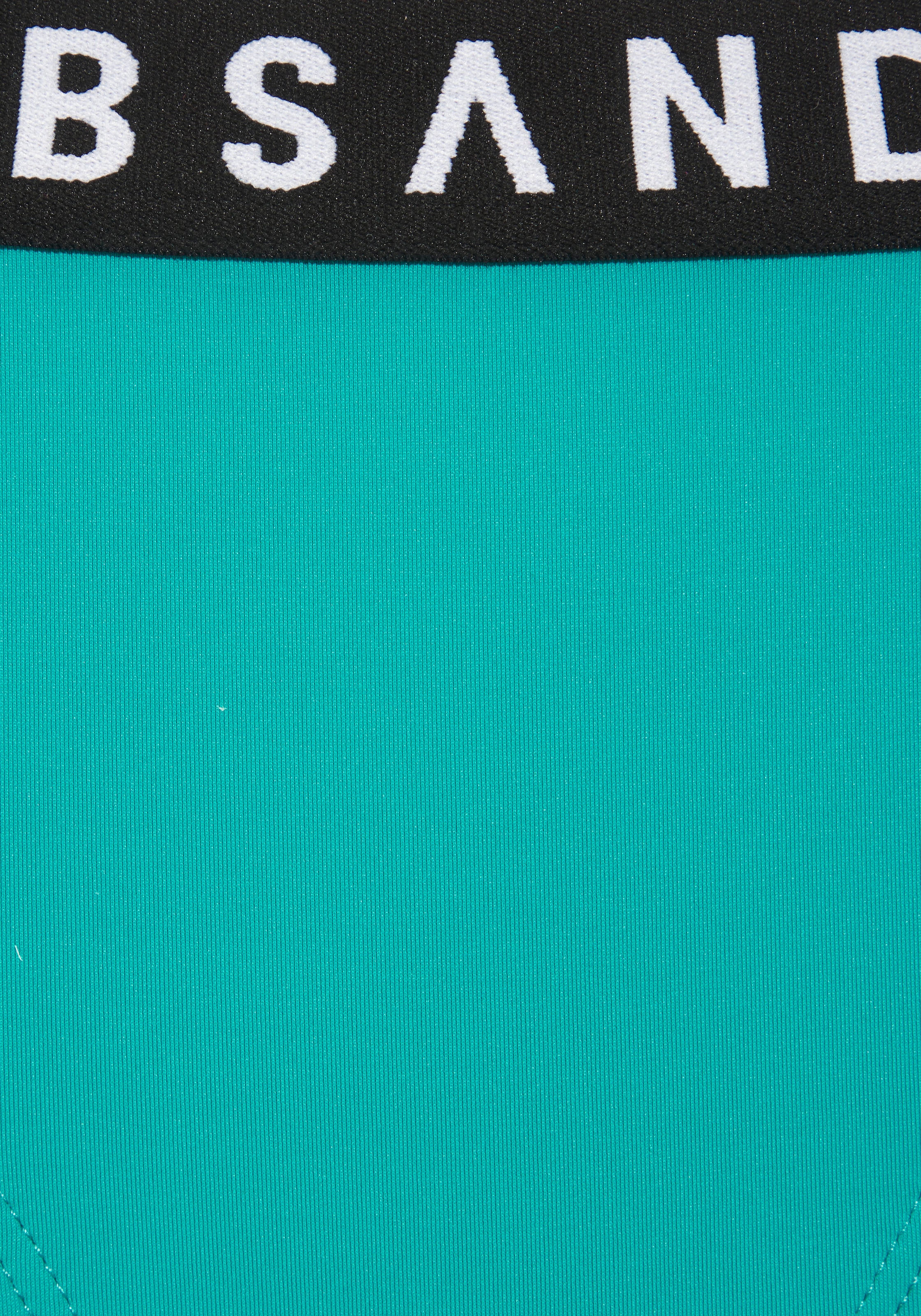 Elbsand Bustier-Bikini, mit Markenschriftzügen in Kontrastfarbe