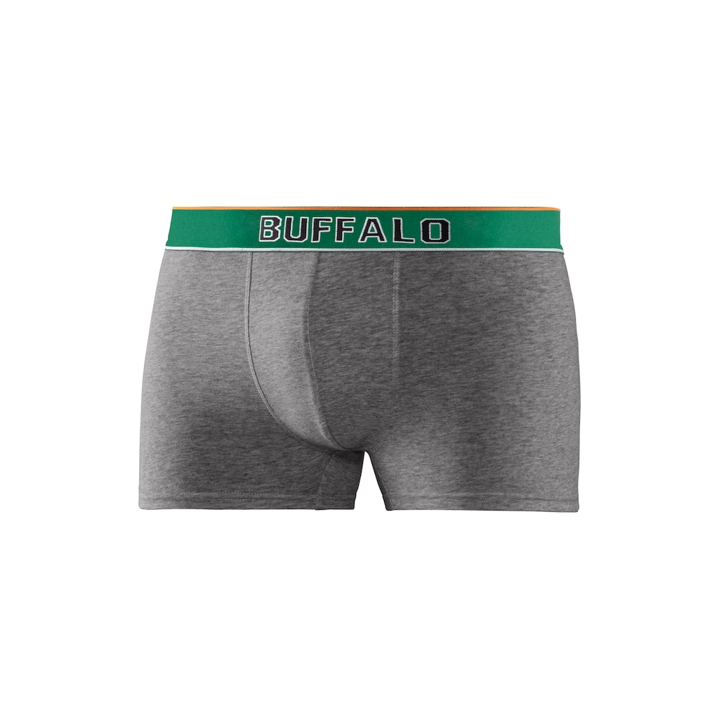 Buffalo Boxer »Boxershorts für Herren«, (Packung, 3 St.), aus Baumwoll-Mix