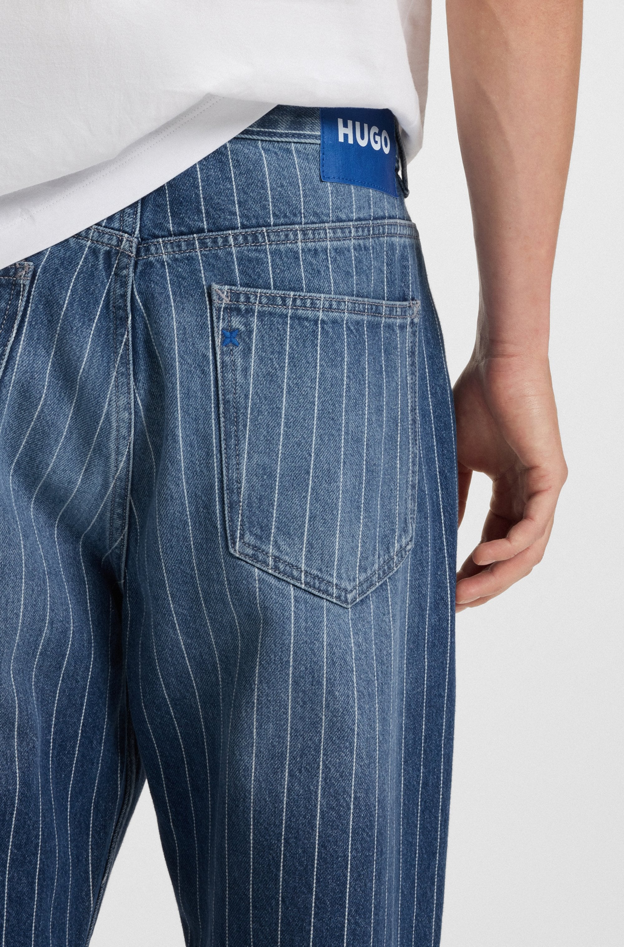 HUGO Blue Loose-fit-Jeans »Nate«, loose fit