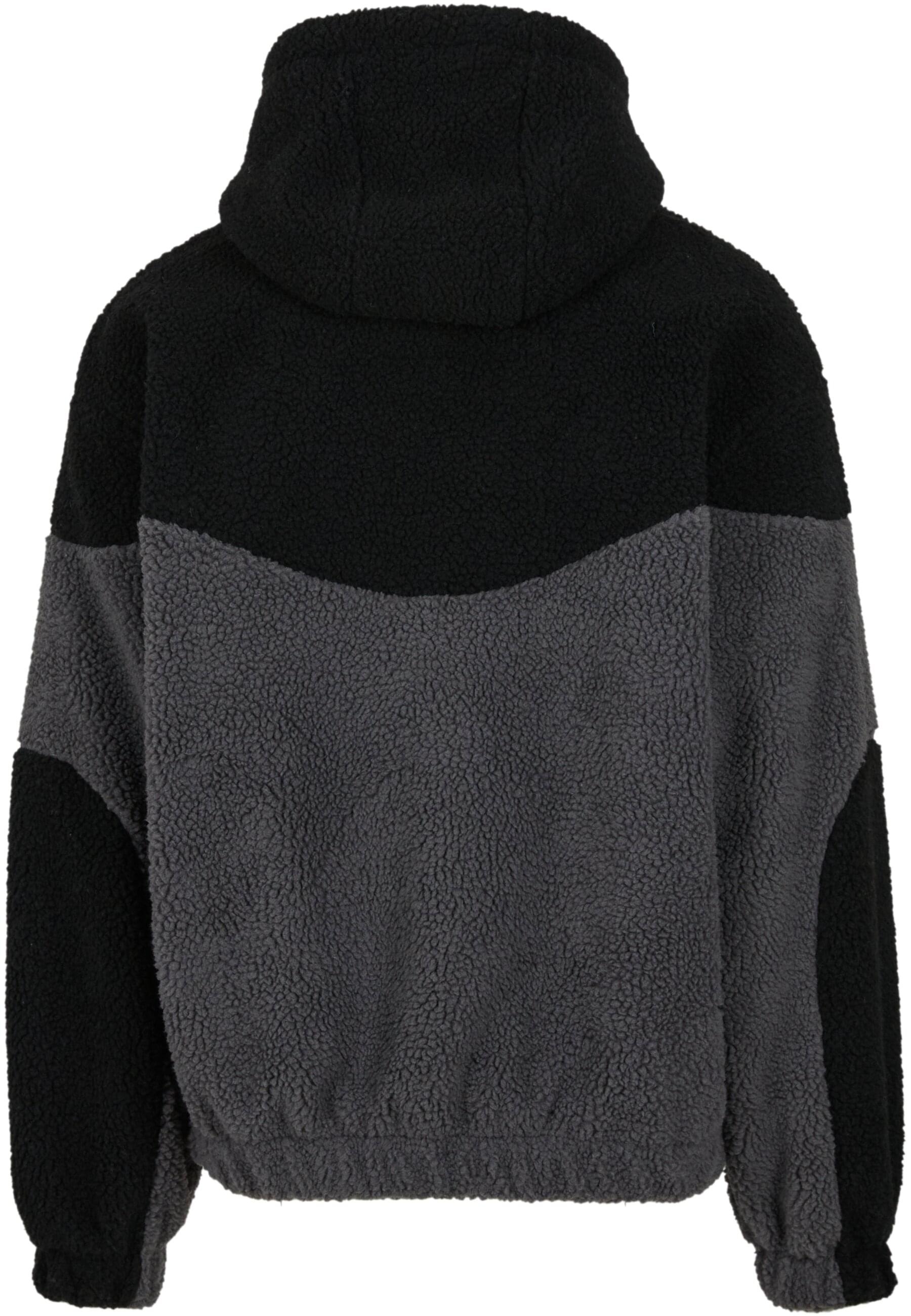 URBAN CLASSICS Kapuzensweatshirt "Urban Classics Weavy Colorblock Teddy Hoo günstig online kaufen