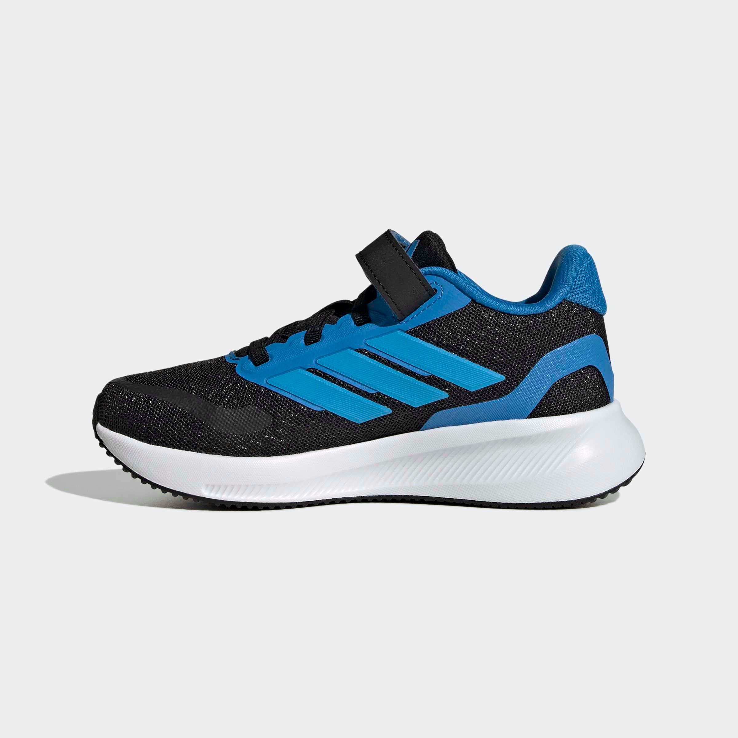 Laufschuh ADIDAS SPORTSWEAR "RUNFALCON 5 KIDS", Kinder, Gr. 34, cschwarz, luaq, lurabl, Synthetik, Textil, Schuhe Laufschuh, mit Klettverschluss, für Kinder 2