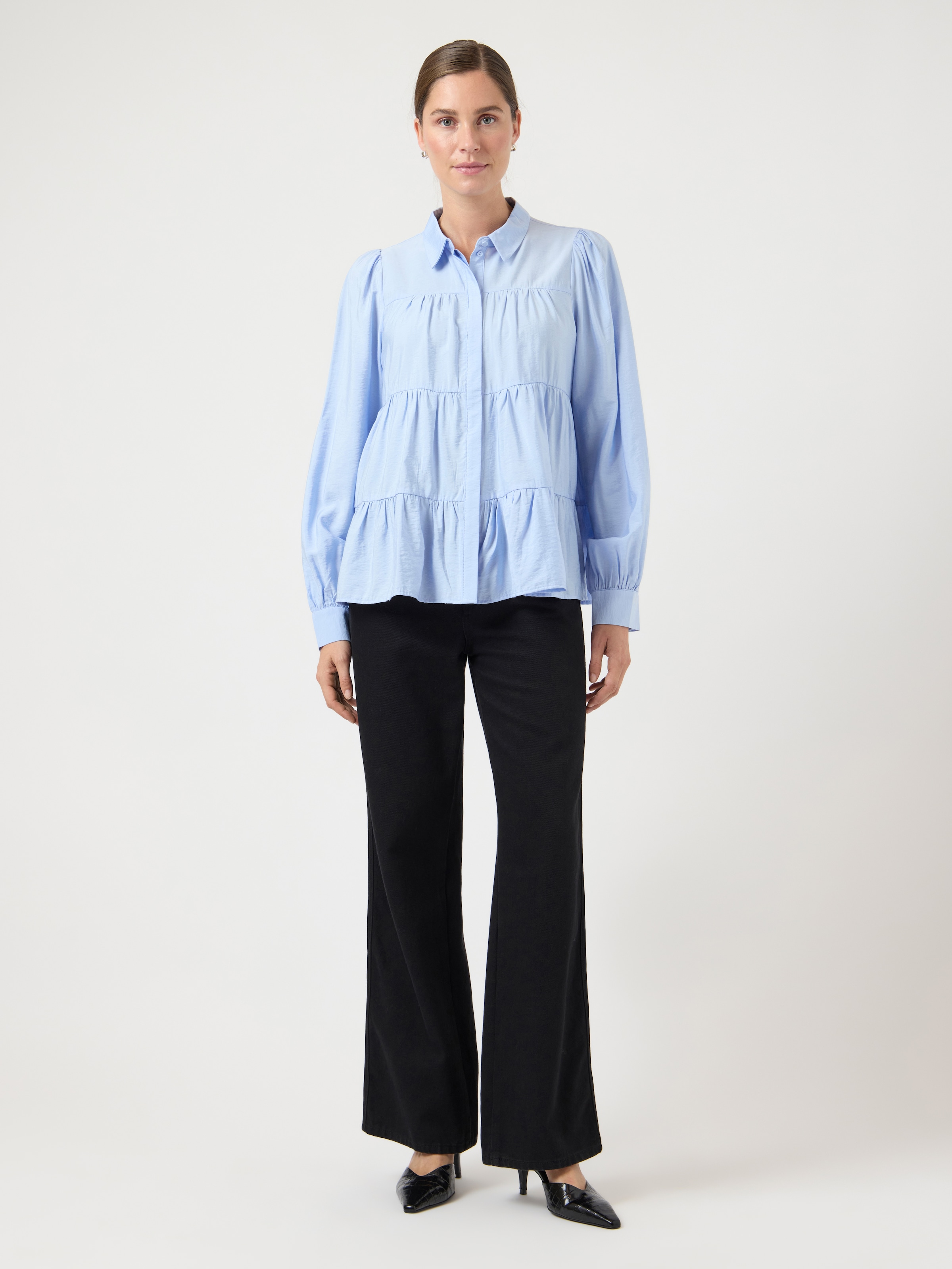 Y.A.S Langarmbluse »YASPALA LS SHIRT S. NOOS«