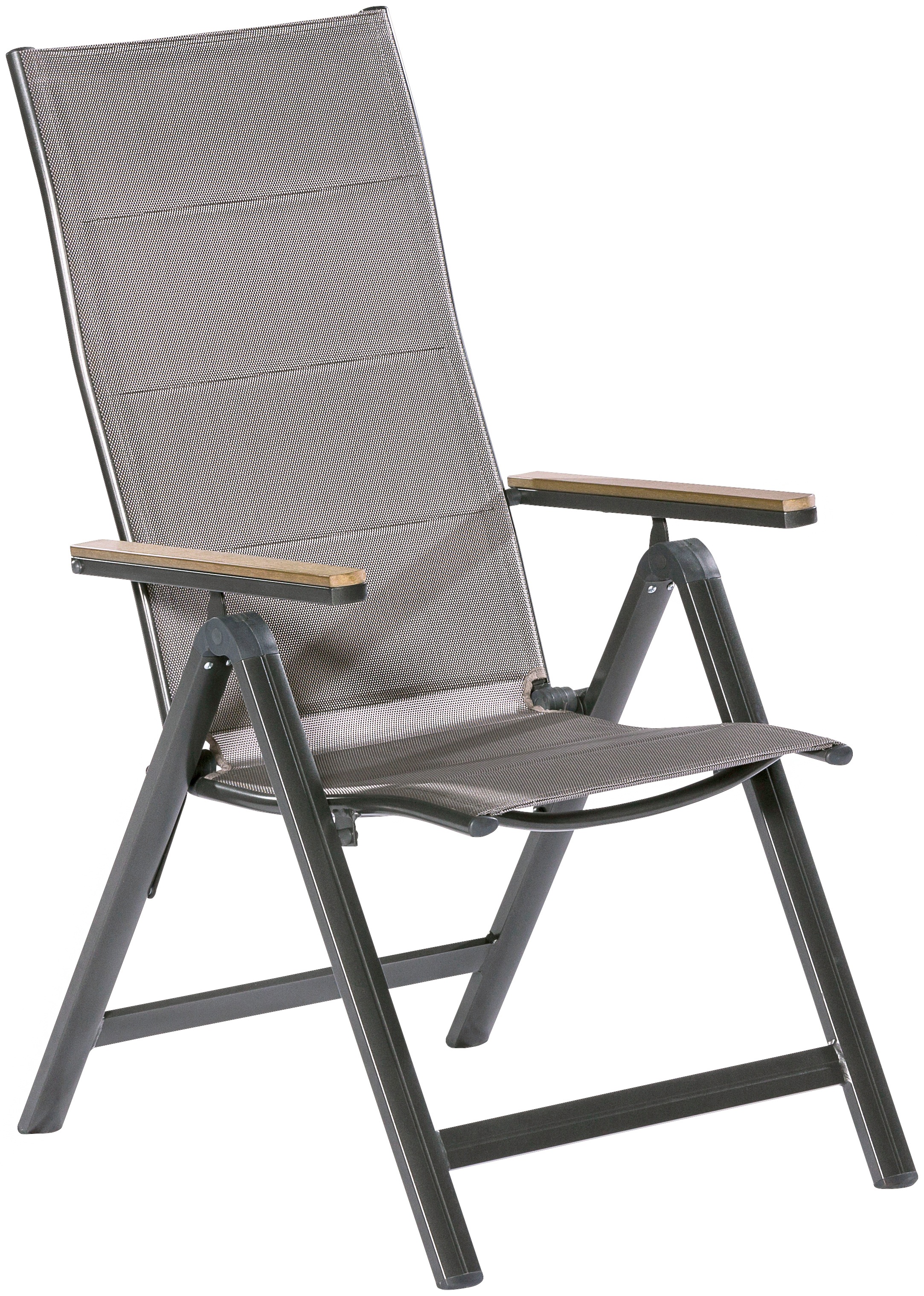 MERXX Gartenstuhl "Trivero" (Set) 2 Stk. 2er Set, Alu/Textil, klappbar, bra günstig online kaufen