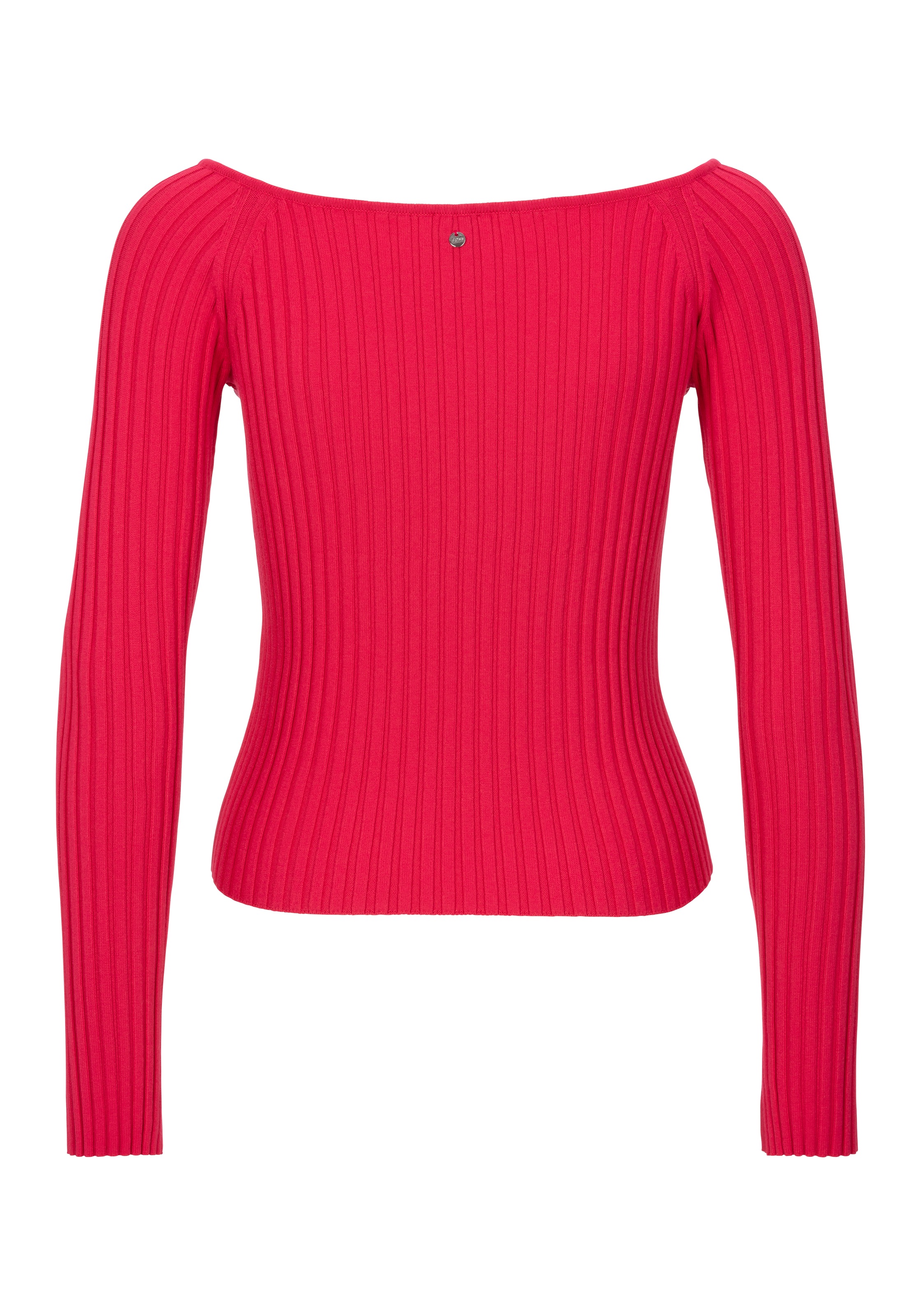 BOSS ORANGE Carmenpullover Fayez Premium Damenmode Cut-Out mit Logodetail günstig online kaufen