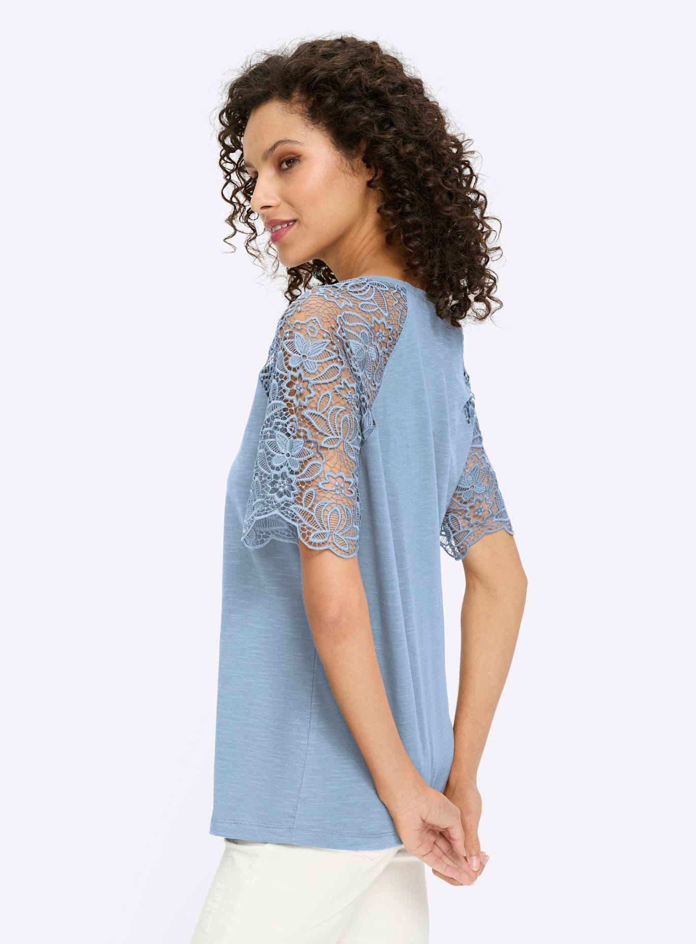 heine Spitzenshirt »Shirt« 1 tlg.