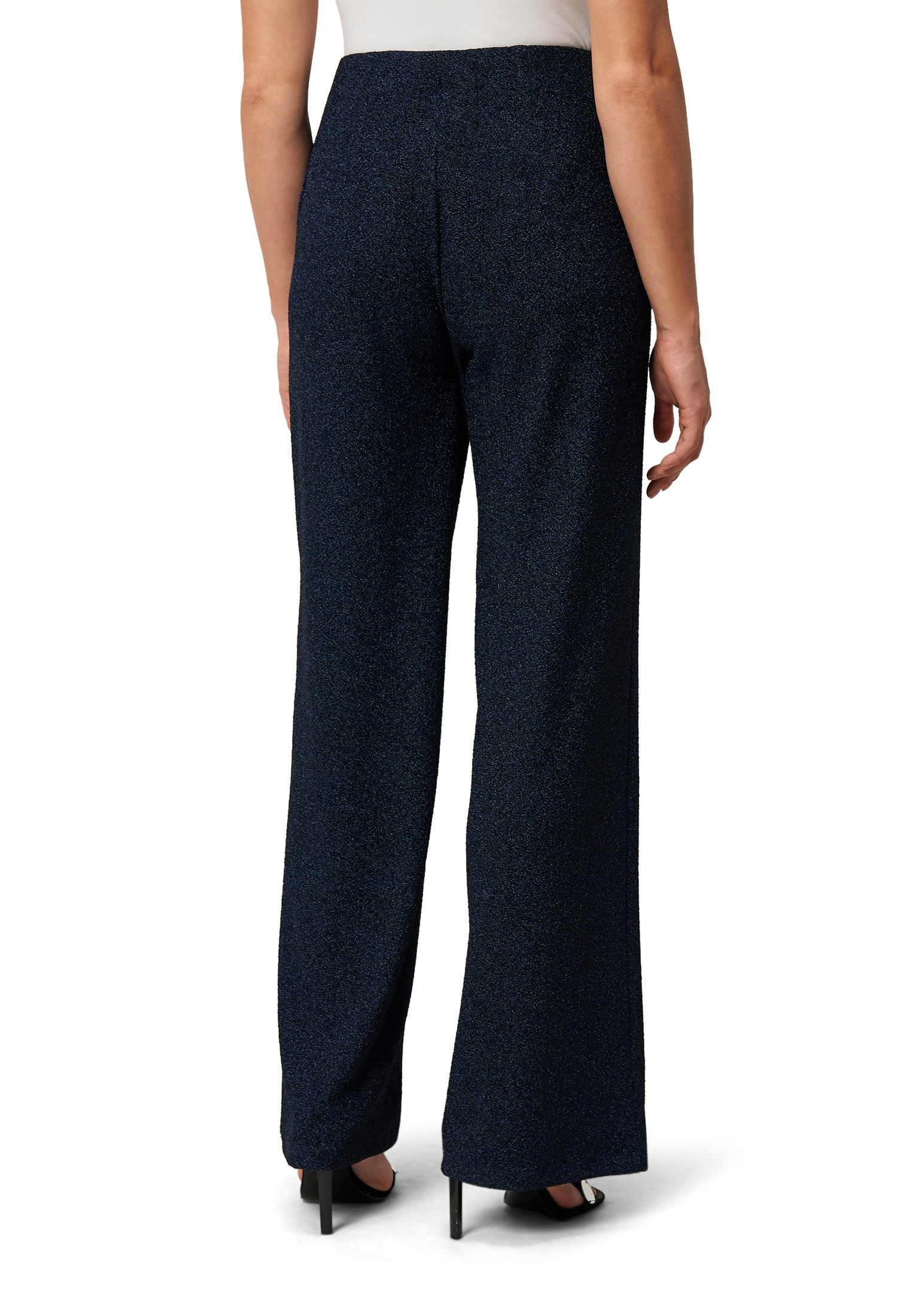 Zero Stoffhose »Damen mit Lurexfaden«  Plain/ohne Details