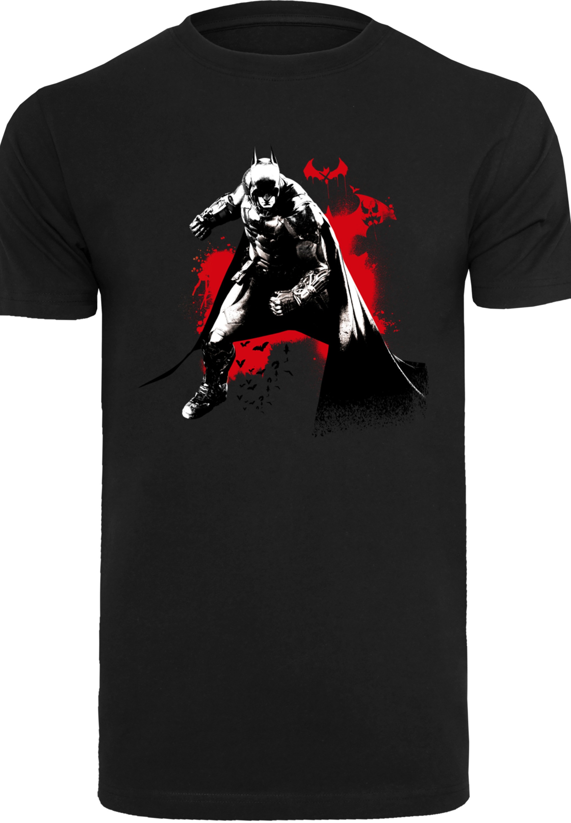 F4NT4STIC T-Shirt »DC Comics Batman Arkham Knight From Dark«, Print