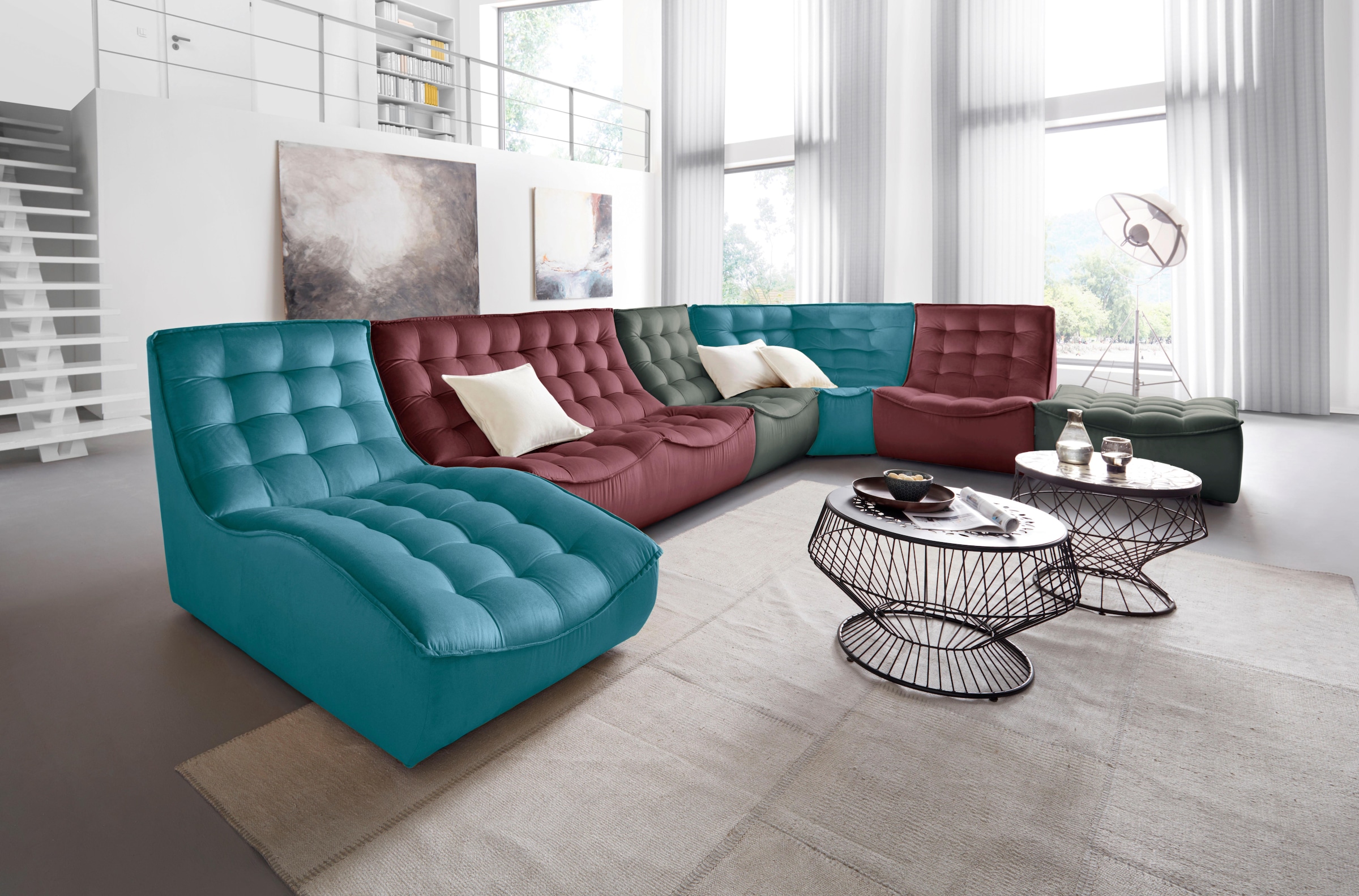 CALIA ITALIA Ecksofa »Banjo, L-Form«