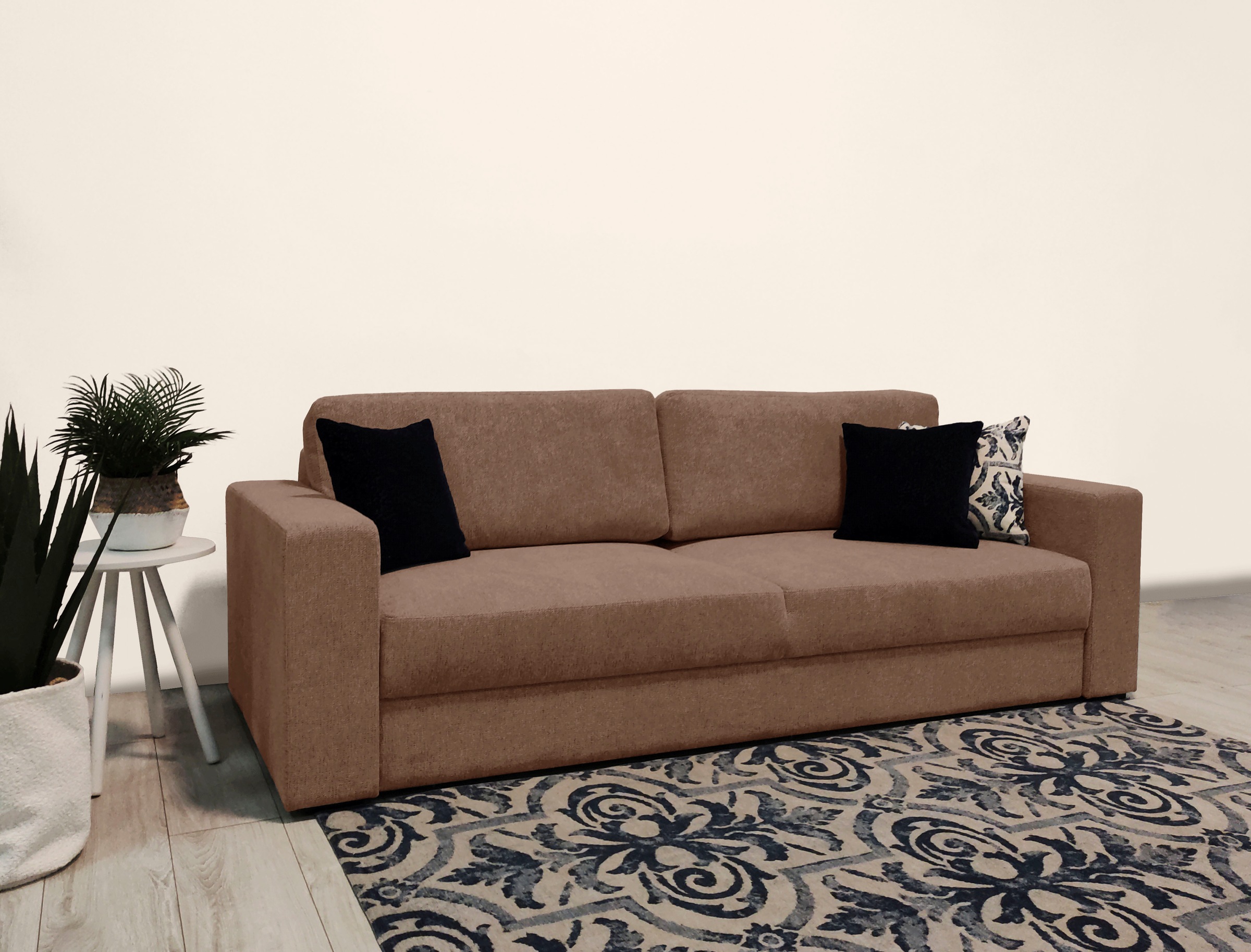 Home affaire Schlafsofa »Calrence«, mit aufklappbarer Bettfunktion, zwei Armlehnevarianten in der Serie