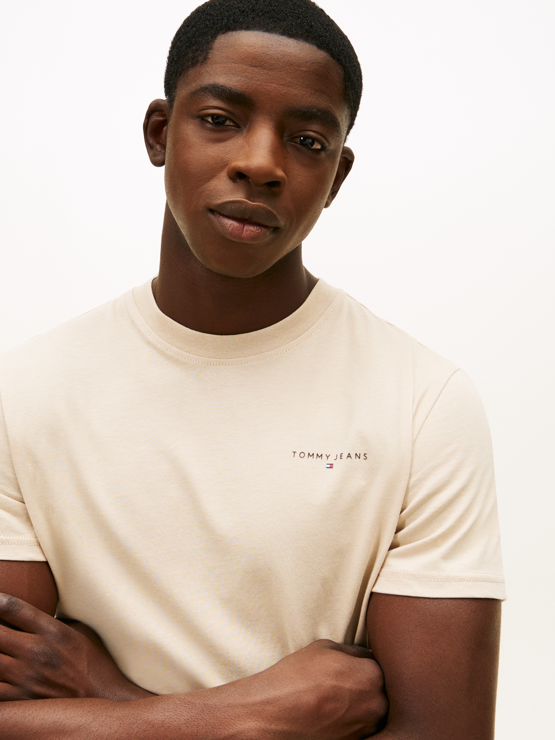 Tommy Jeans T-Shirt "TJM SLIM LINEAR CHEST TEE EXT" günstig online kaufen