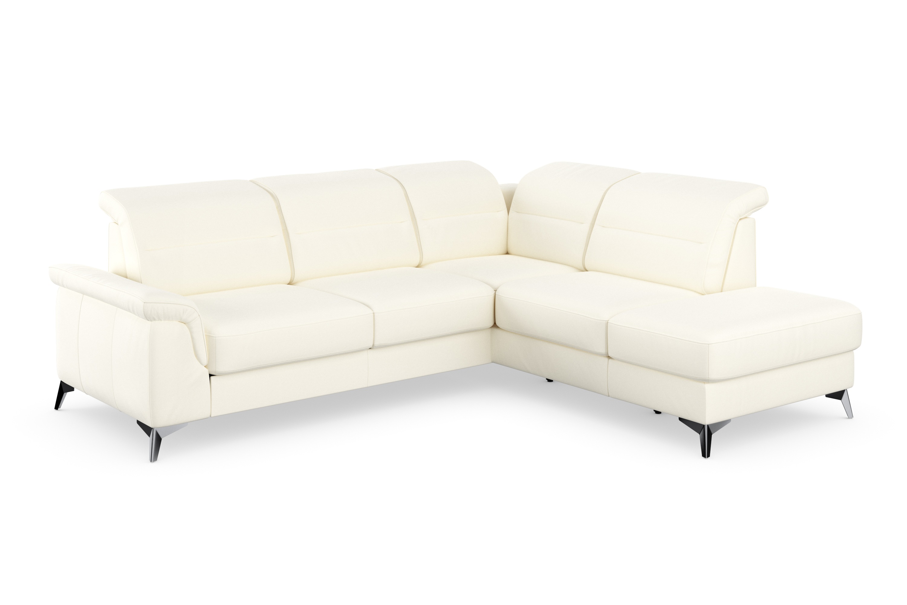 Thumbnail - sit&more Ecksofa "Sinatra L-Form" mit Ottomane, optional mit Kopfteilverstellung und Armteilfunktion